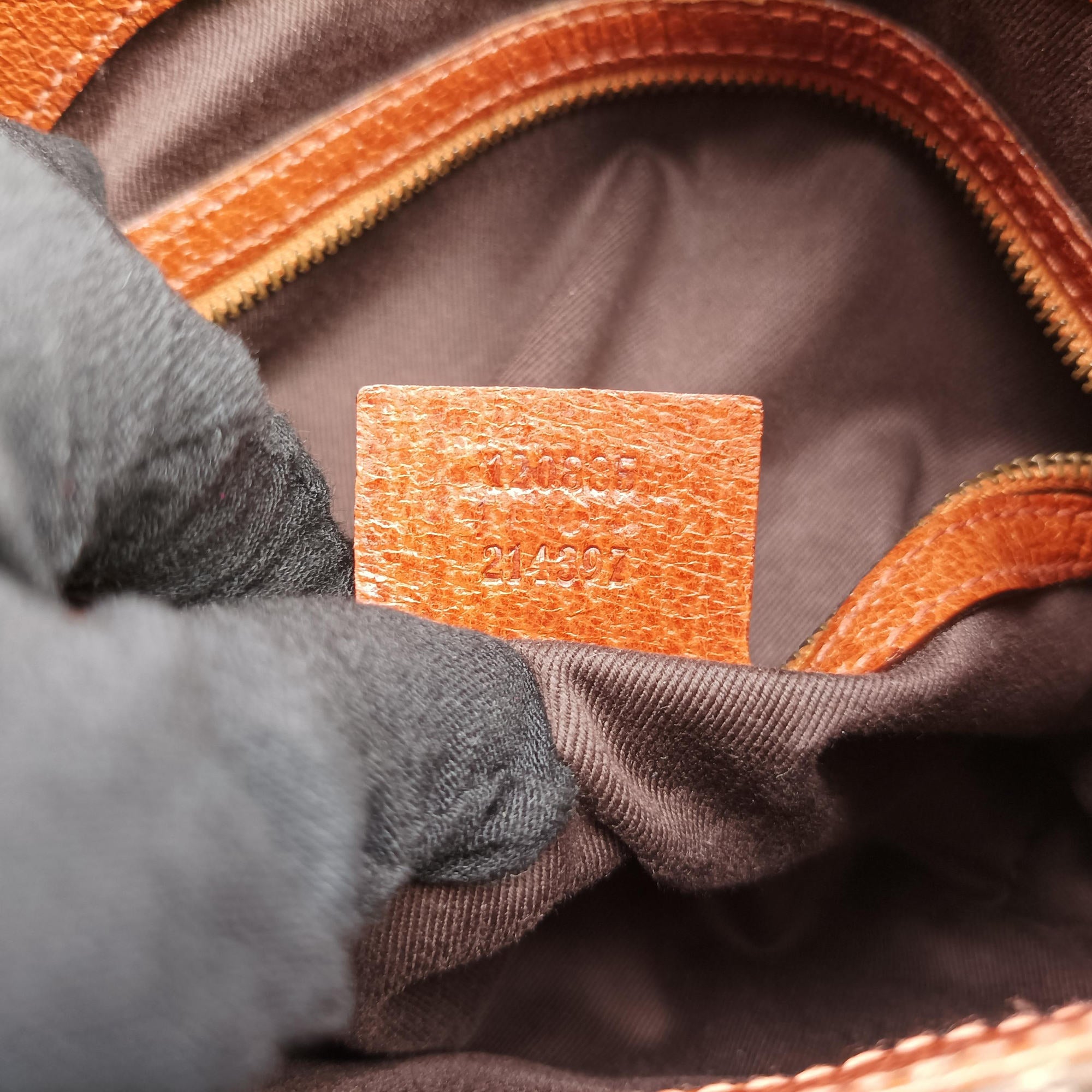 Piston Lock Jackie Hobo Brown canvas×leather 120885 ニュージャッキー ブラウン キャンバス×レザー 120885
