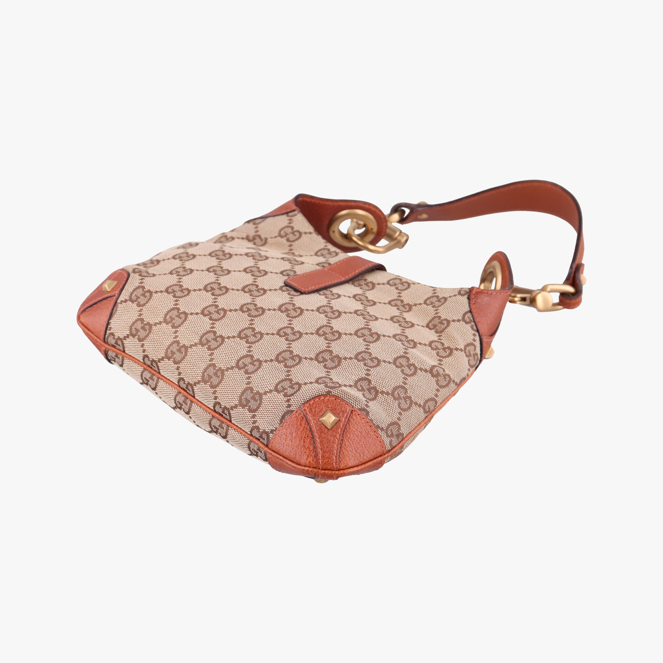 Piston Lock Jackie Hobo Brown canvas×leather 120885 ニュージャッキー ブラウン キャンバス×レザー 120885