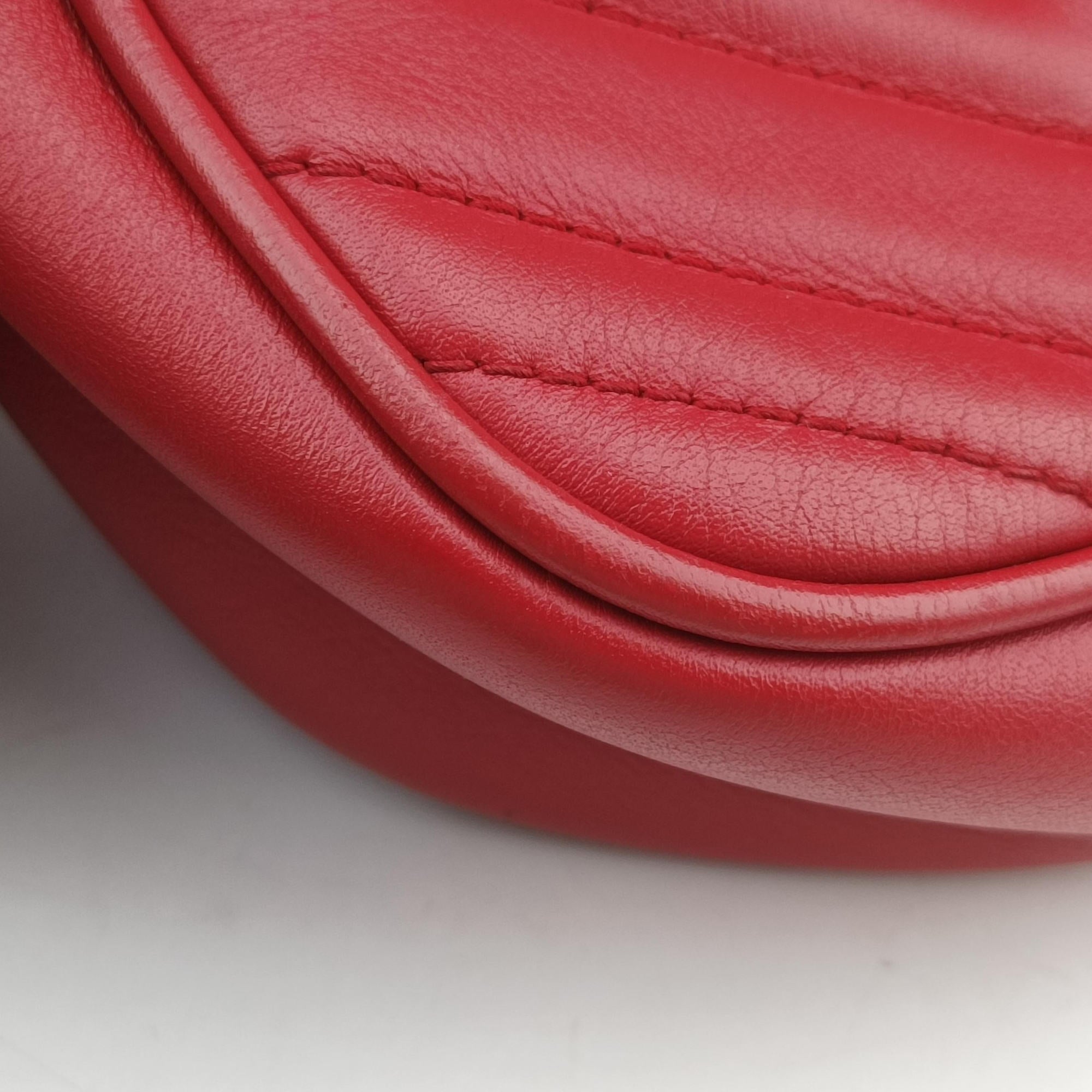 GG Marmont Red Leather 447632 B020971303GGマーモント レッド レザー 447632 B020971303