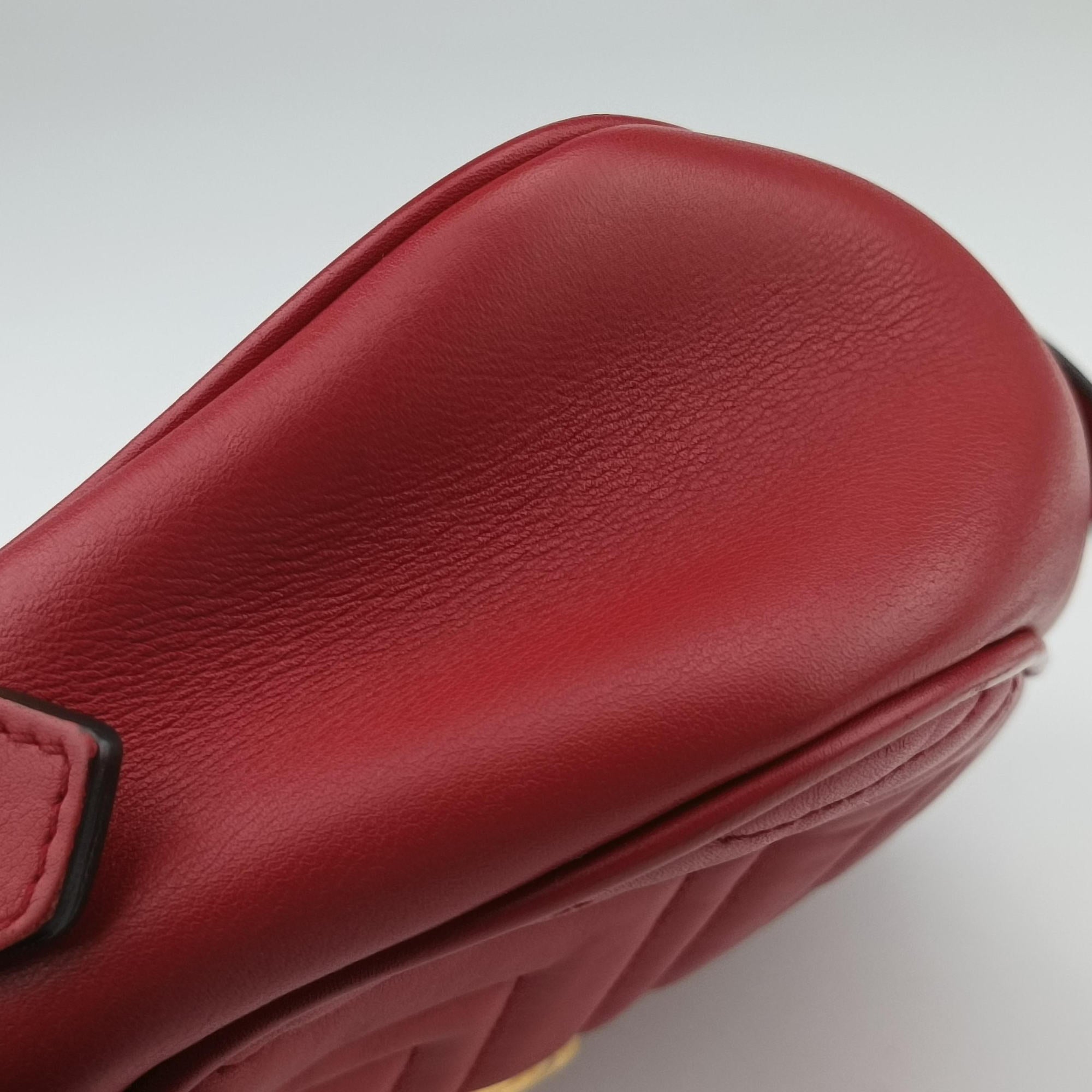 GG Marmont Red Leather 447632 B020971303GGマーモント レッド レザー 447632 B020971303