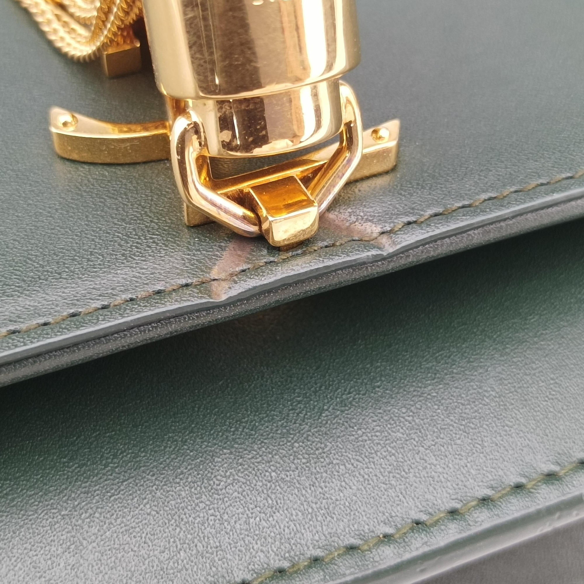 KATE Green Leather 452159 GUE452159.0317ケイト グリーン レザー 452159 GUE452159.0317