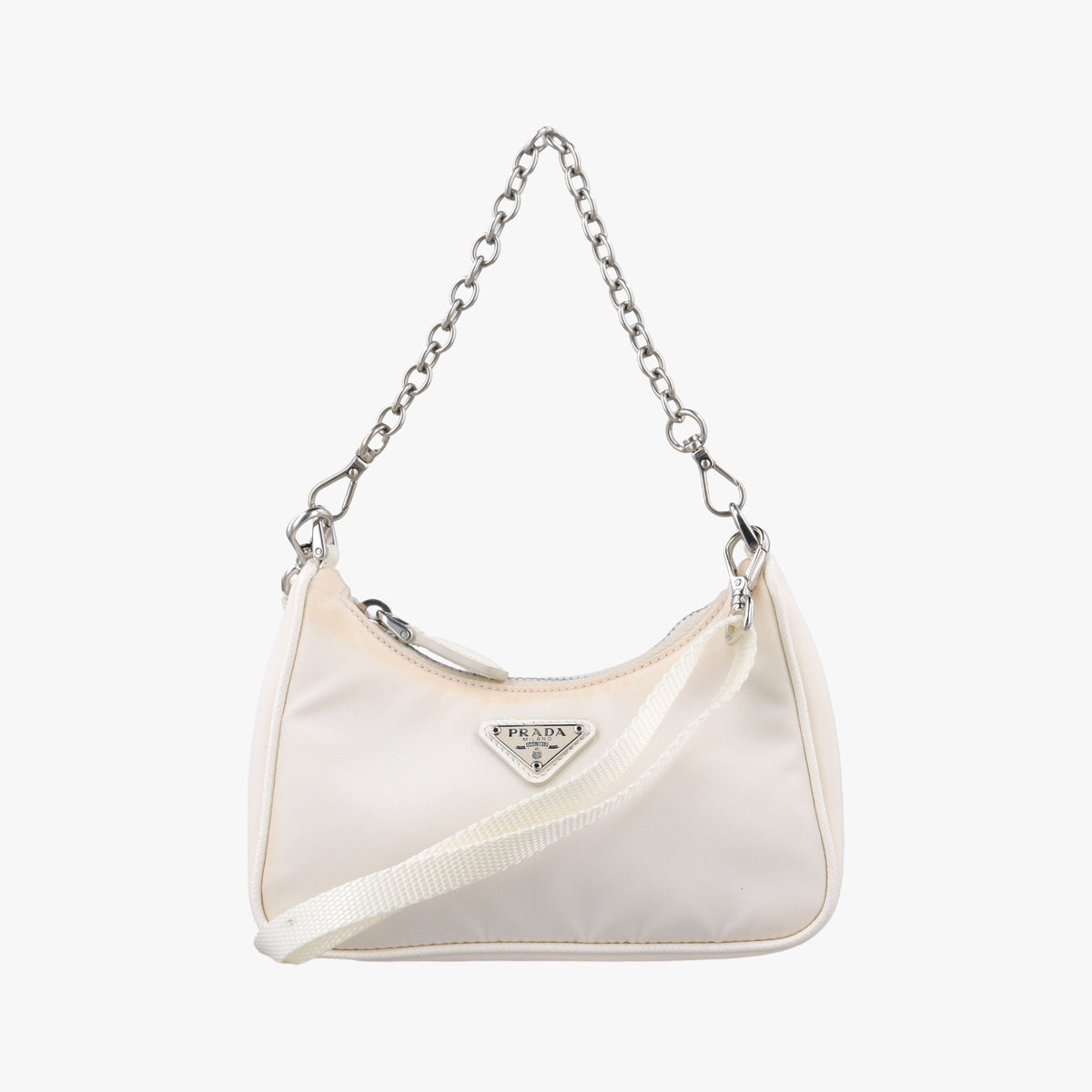 Re-Edition Nylon Mini White nylon 1TT122 42リエディションナイロンミニ ホワイト ナイロン 1TT122 42