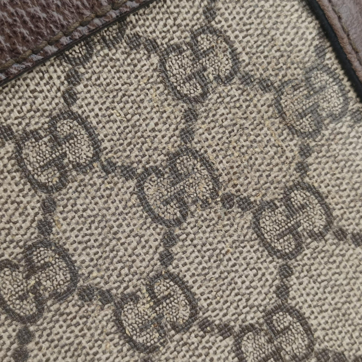 Ophidia Brown×Red×Green PVC coated canvas×Leather 503877 F022994361オフィディア ブラウン×レッド×グリーン PVCコーティングキャンバス×レザー 503877 F022994361
