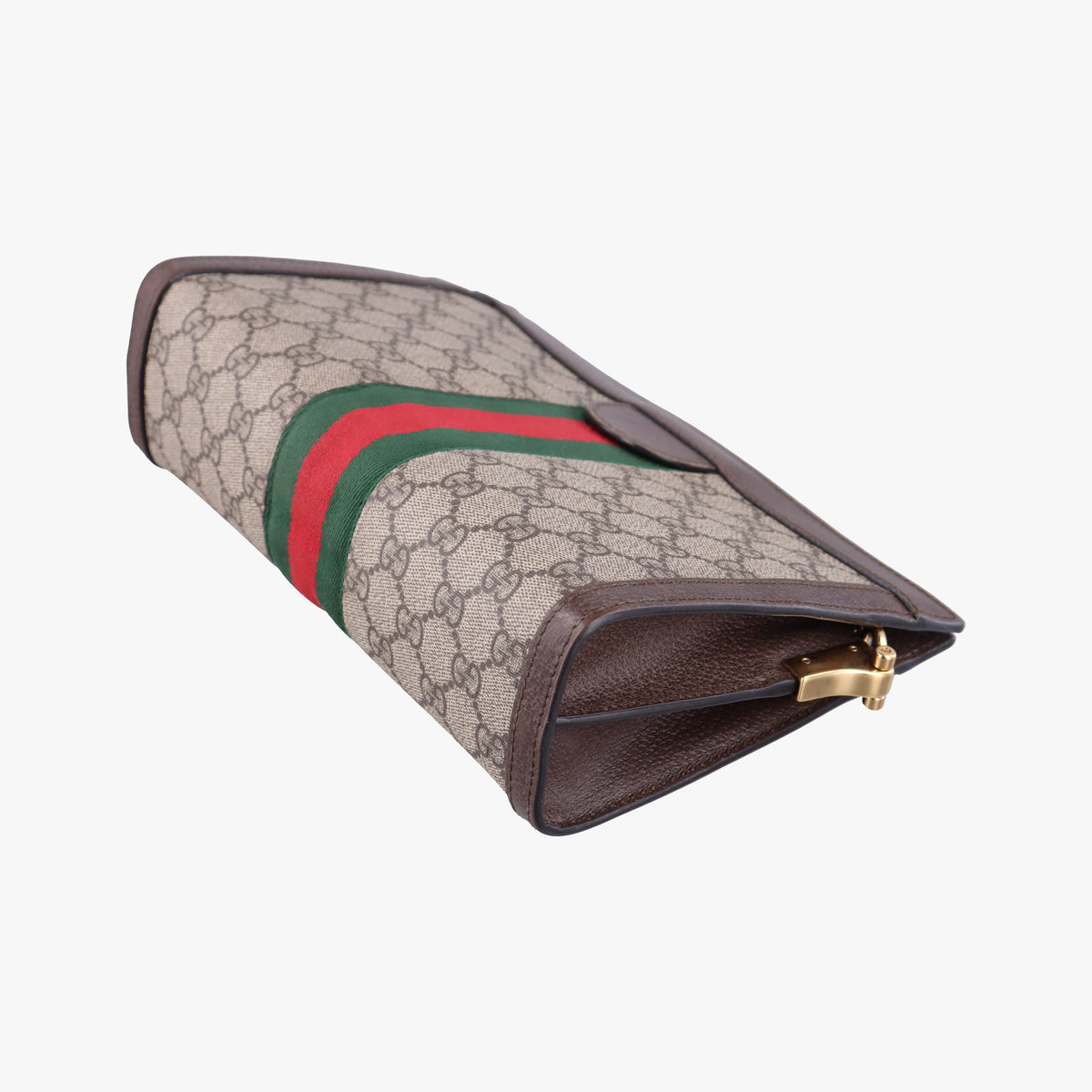 Ophidia Brown×Red×Green PVC coated canvas×Leather 503877 F022994361オフィディア ブラウン×レッド×グリーン PVCコーティングキャンバス×レザー 503877 F022994361