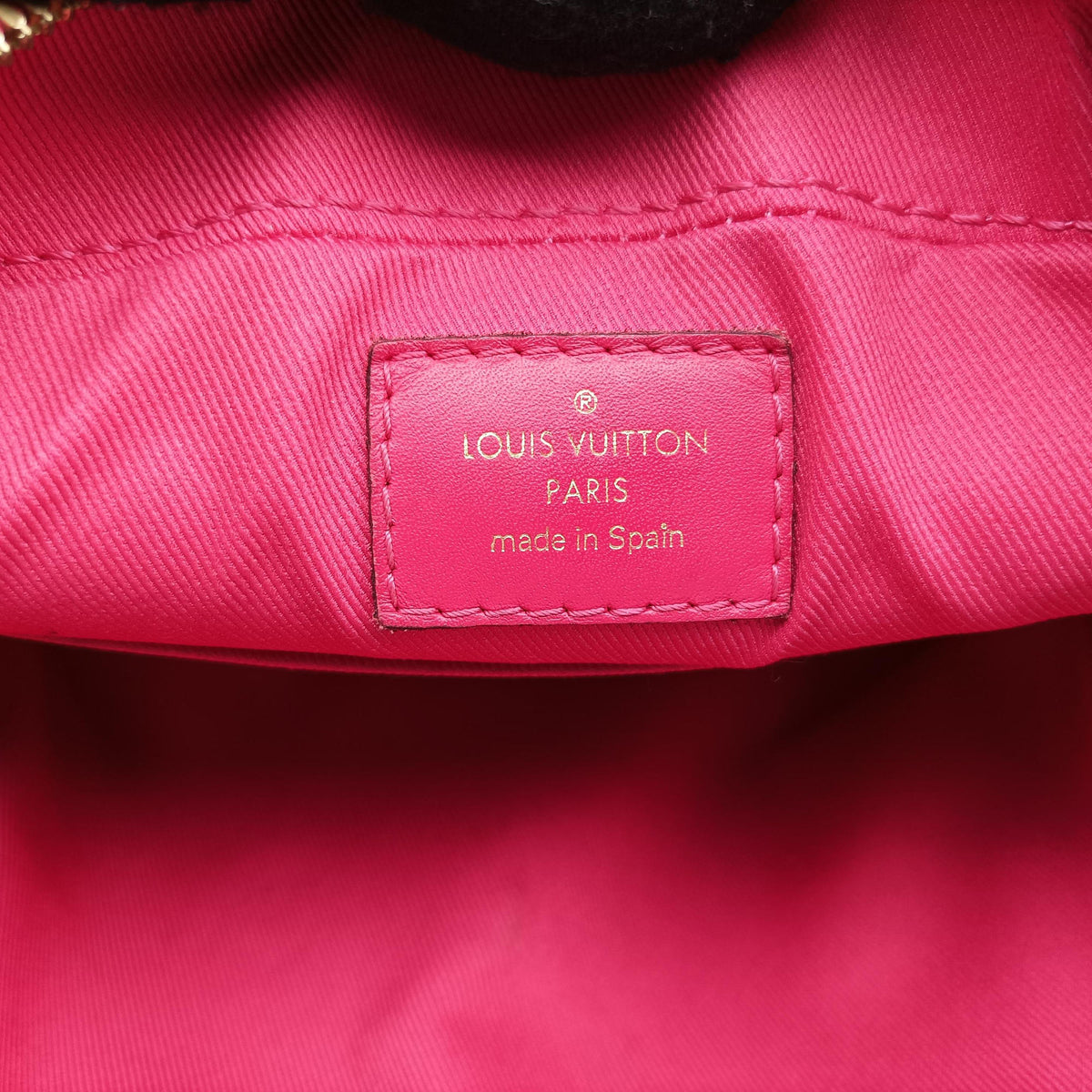 Vintage Louis Vuitton SAINTONGE brown×Freesia Monogram Canvas×calf leather M43557 shoulderbag | stylenewstar