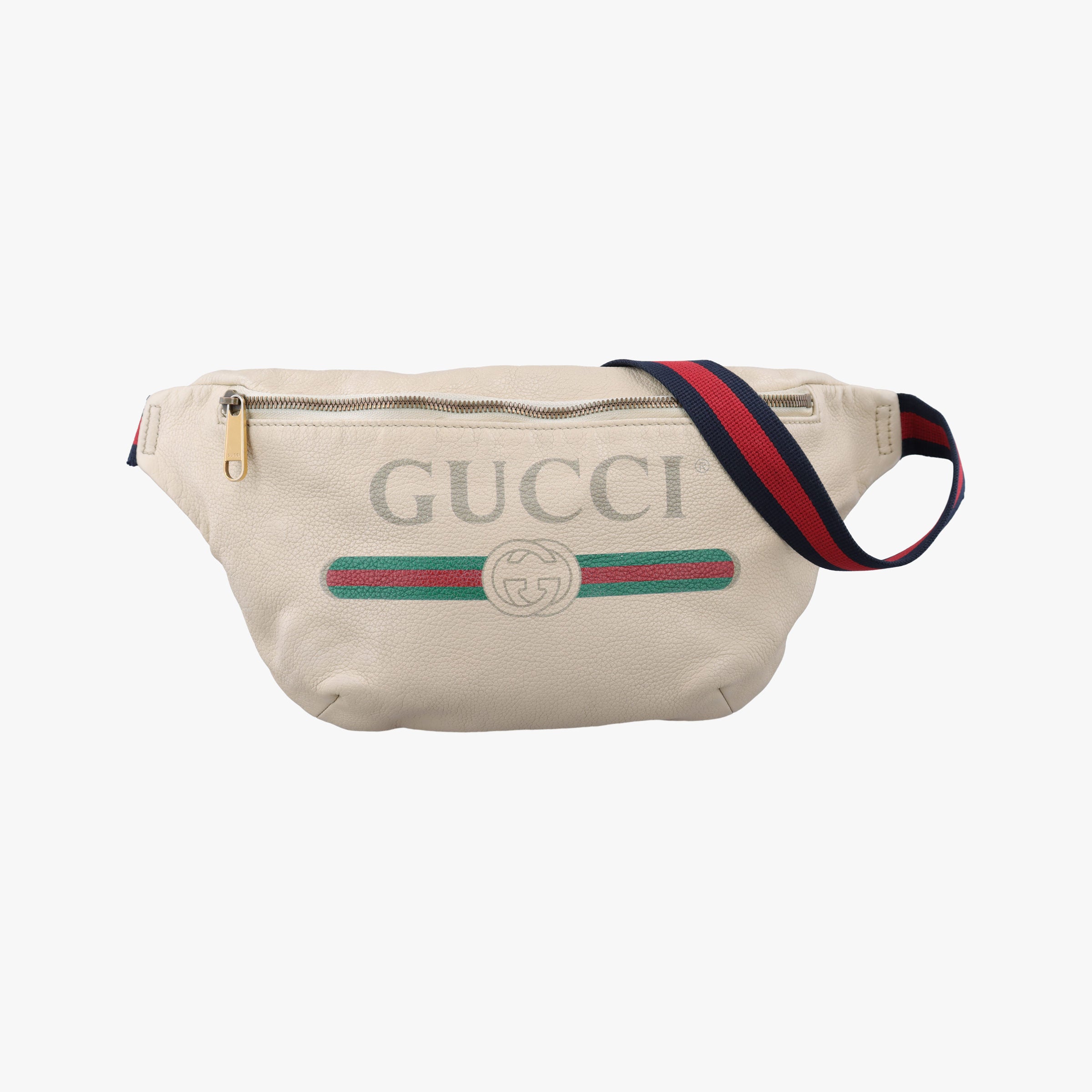 Print White Leather 493869 F024036835グッチプリント ホワイト レザー 493869 F024036835