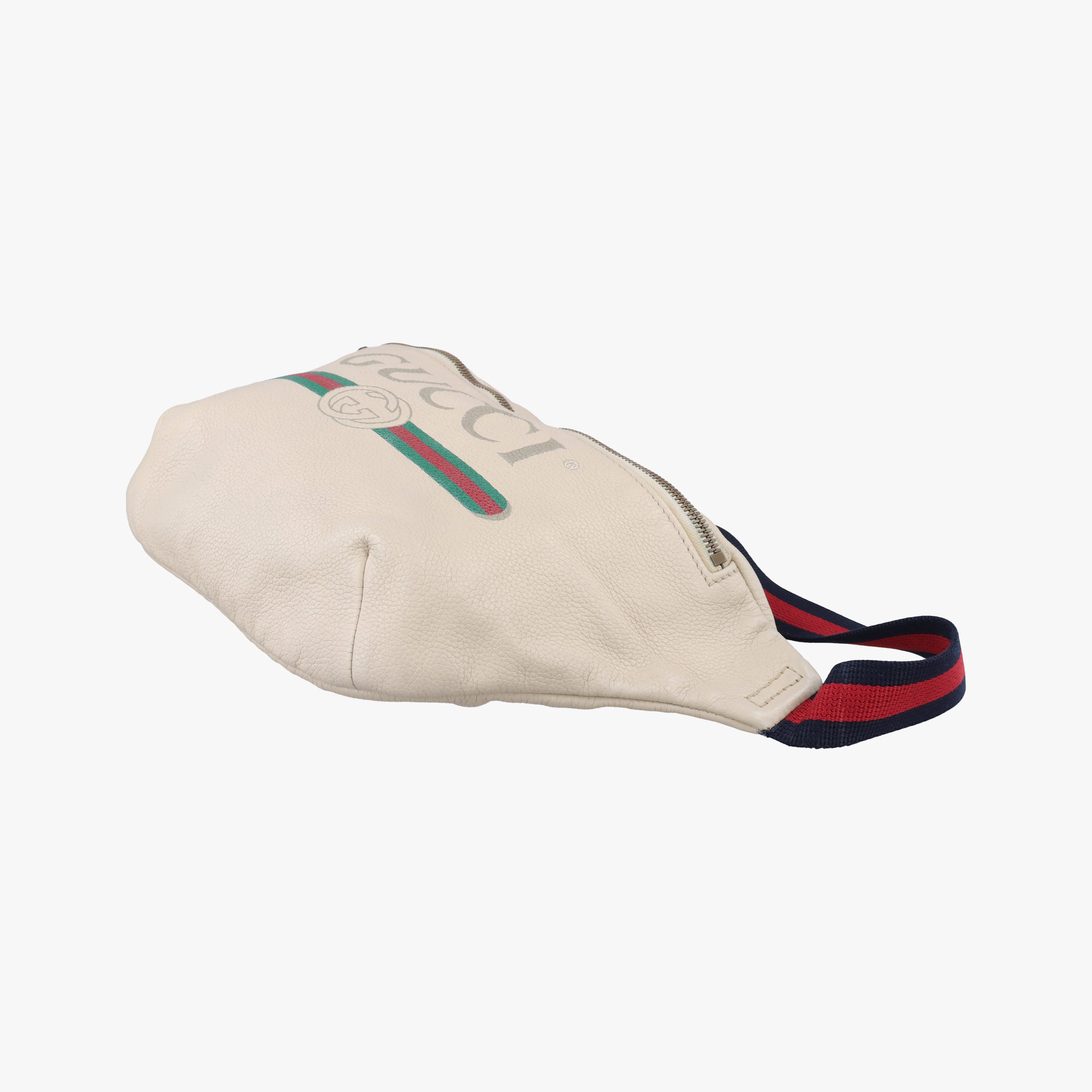 Print White Leather 493869 F024036835グッチプリント ホワイト レザー 493869 F024036835