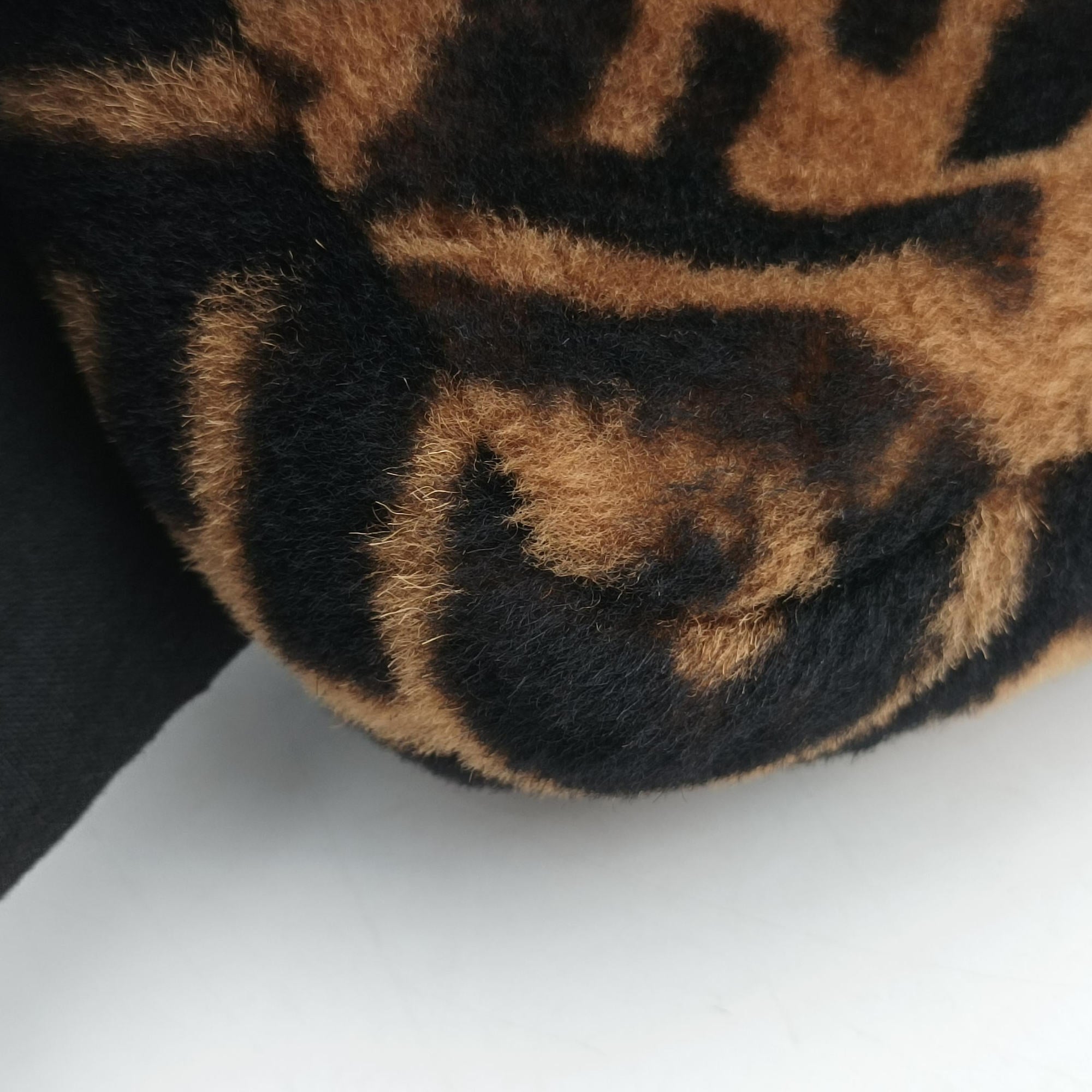 BAGUETTE Brown×Black fur 8BS017 8BS017-A8HP-209-10429バケット ブラウン×ブラック ファー 8BS017 8BS017-A8HP-209-10429