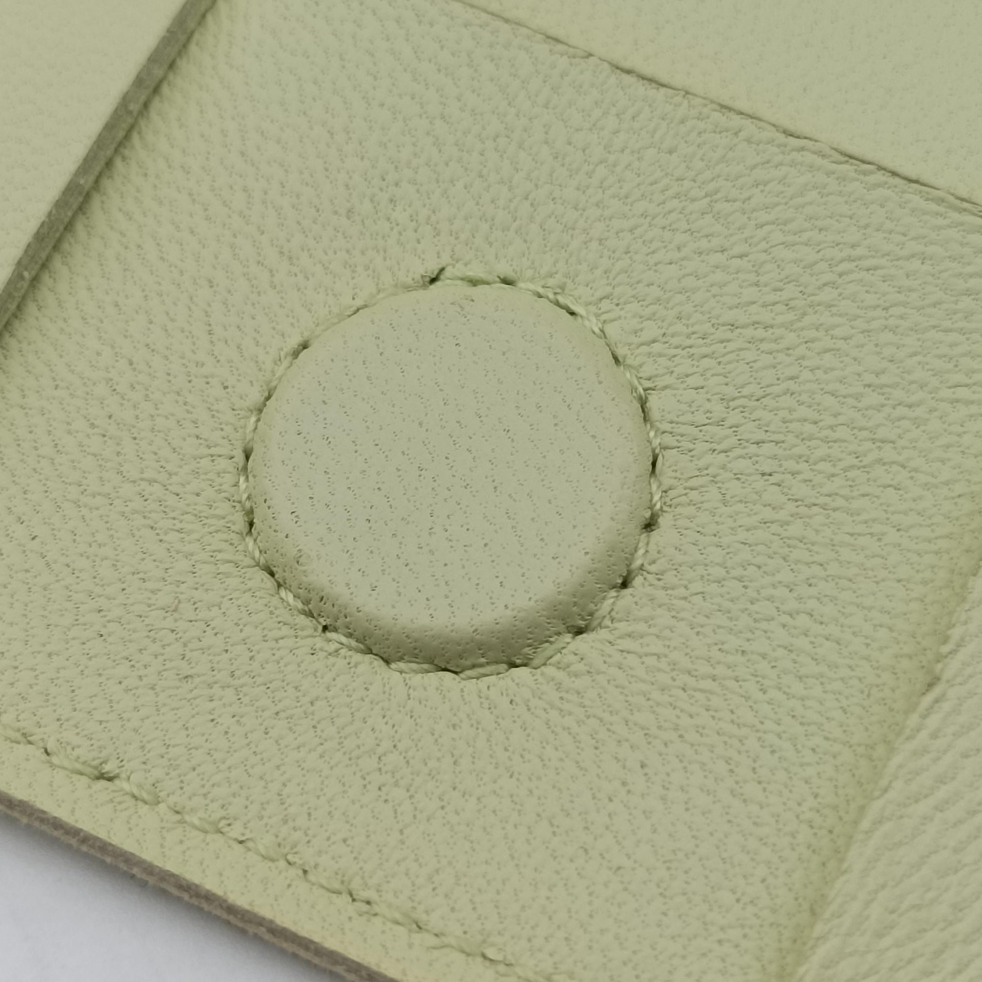 candy cassette Yellow lambskin IC Chipキャンディ カセット イエロー ラムスキン ICチップ