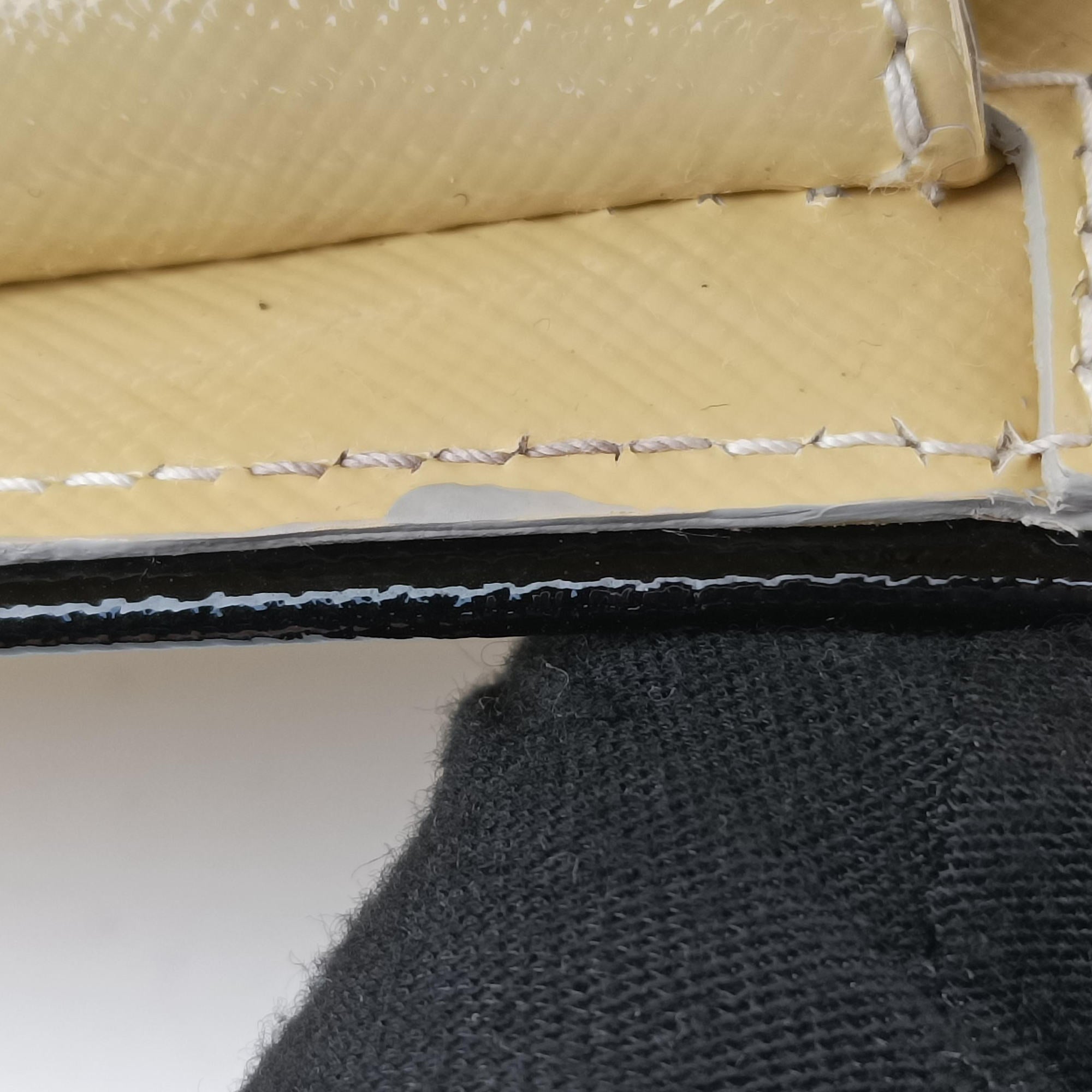 Open tote Yellow SAFFIANO patent 7 Rオープントート イエロー サフィアーノ パテント 7 R