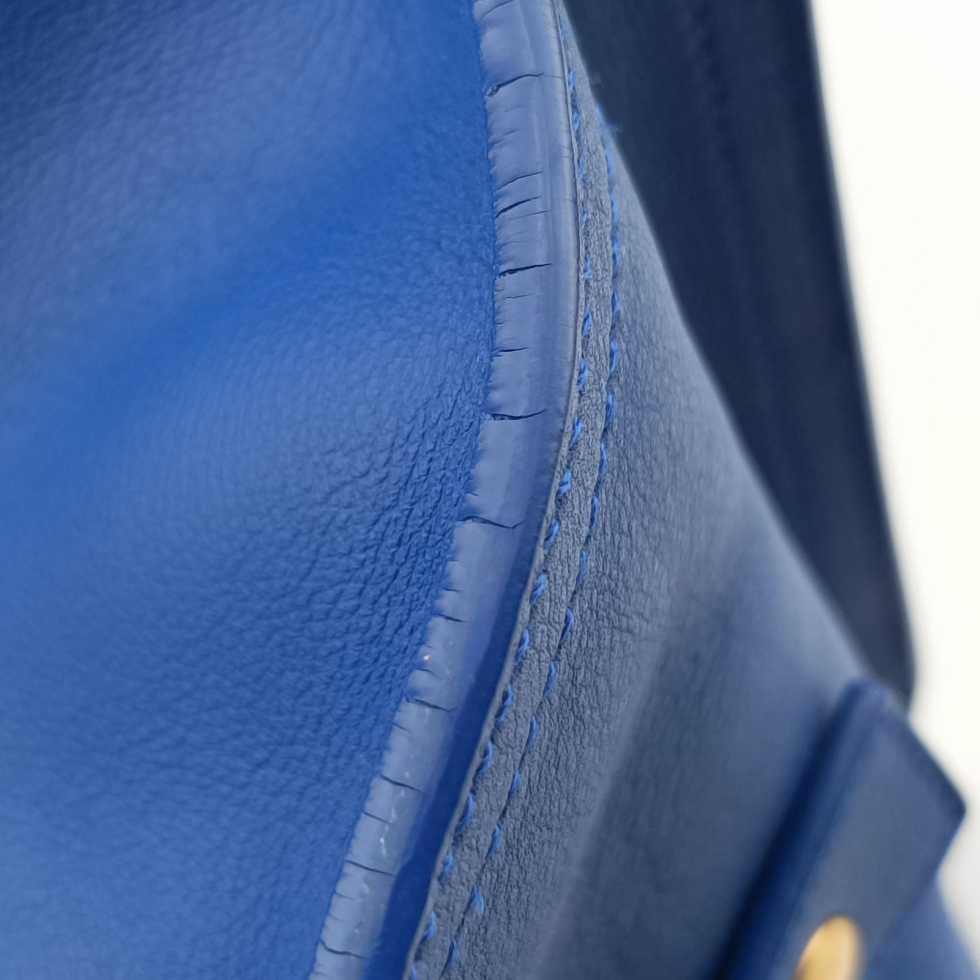 BABY CABAS Blue Leather 394461 FMR394461.0715ベイビーカバス ブルー レザー 394461 FMR394461.0715