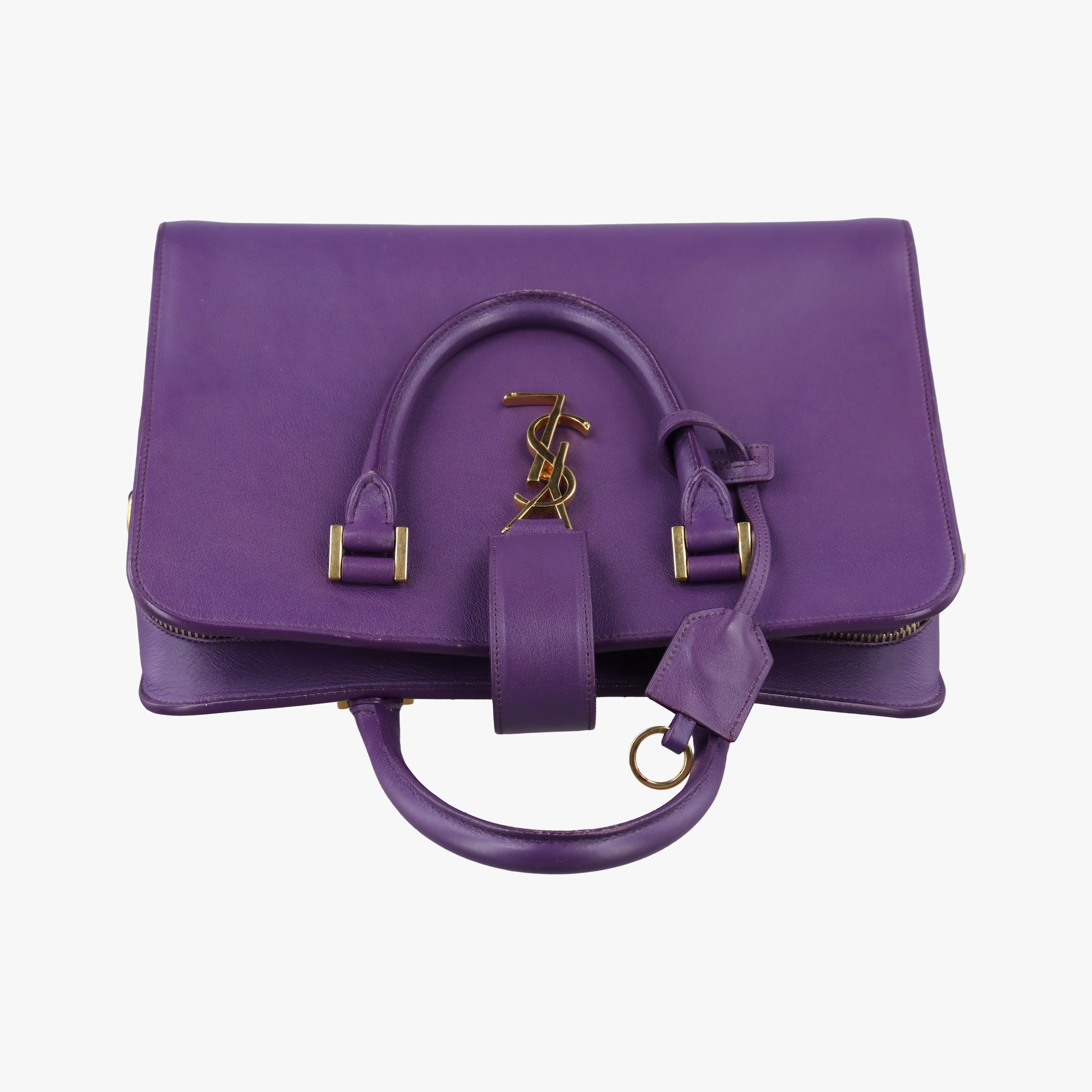 baby Cabas Purple Leather 357395 DMR357395.1014ベイビーカバス パープル レザー 357395 DMR357395.1014