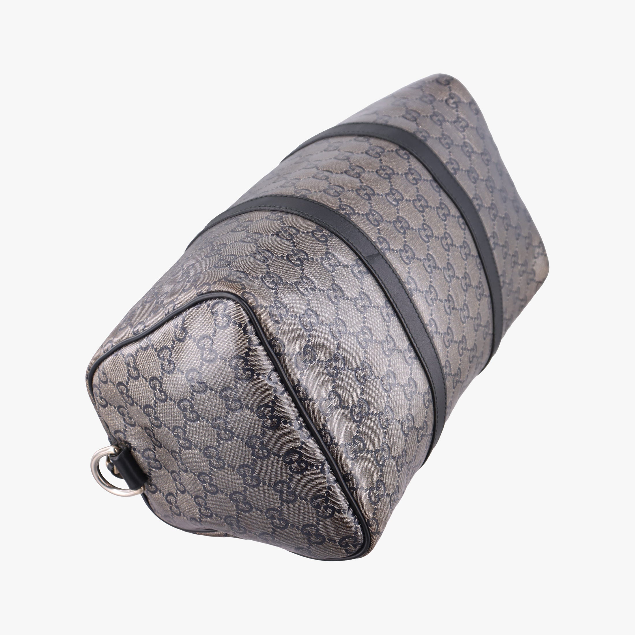GG plus Spring Joy GG Supreme Grey PVC coated canvas×Leather 203696 E5032281GGプラス ジョイ GGスプリーム グレー PVCコーティングキャンバス×レザー 203696 E5032281