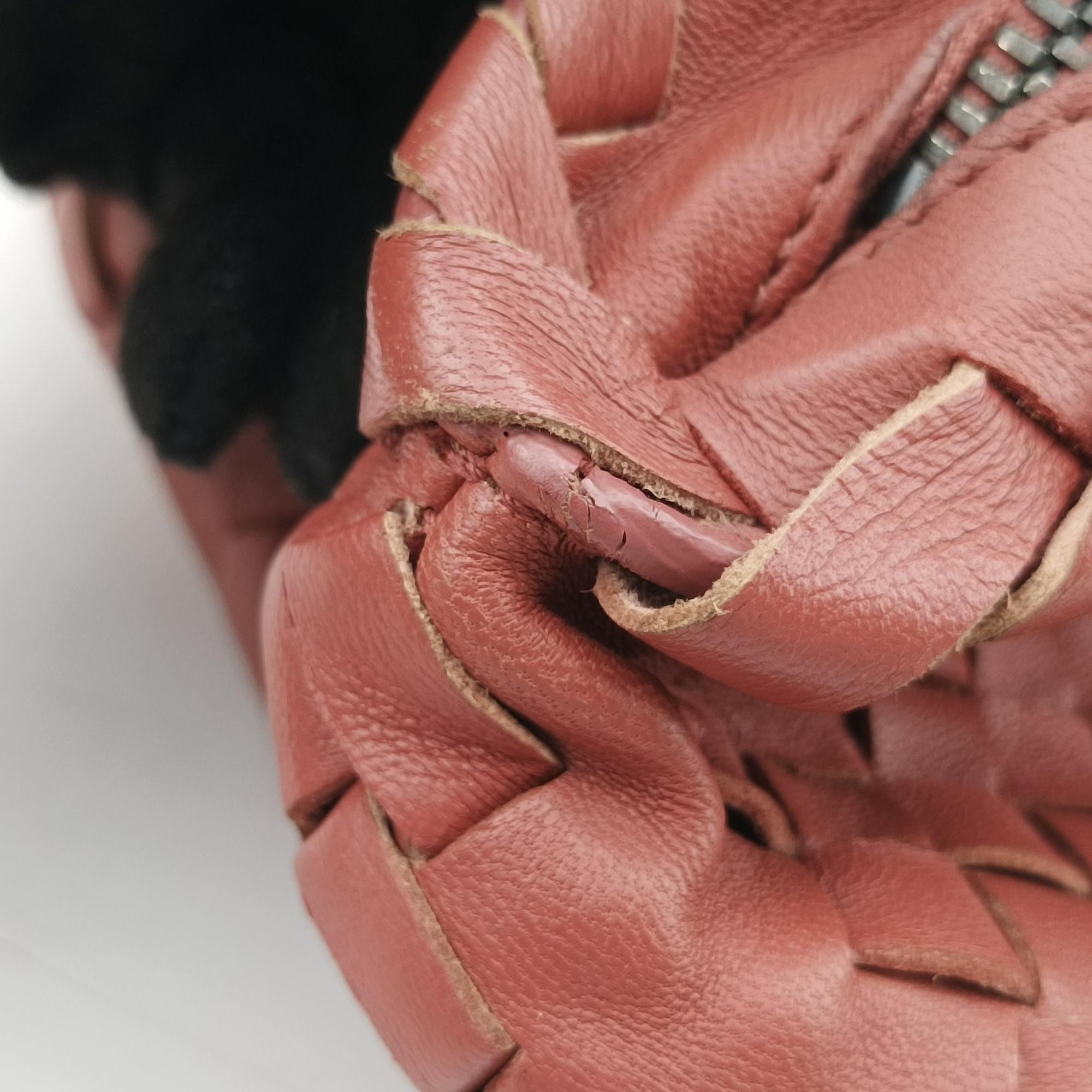 Intrecciato Pink lambskin B01406688Bイントレチャート ピンク ラムスキン B01406688B