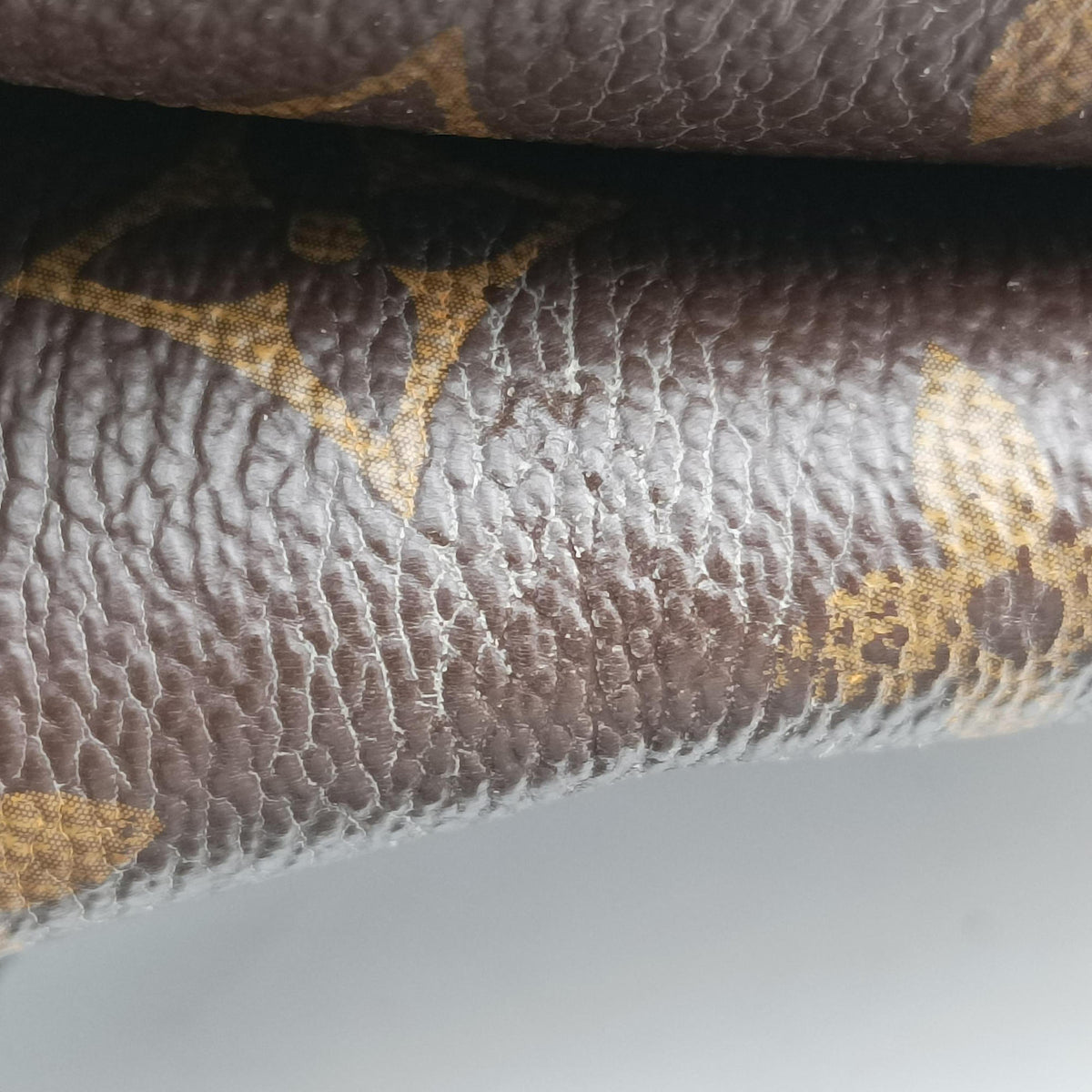 One-handle Flap MM brown×black Monogram Canvas×calf leather M43125 FL3107 IC ChipワンハンドルフラップMM モノグラム/ブラウン×ブラック モノグラムキャンバス×カーフレザー M43125 FL3107 ICチップ