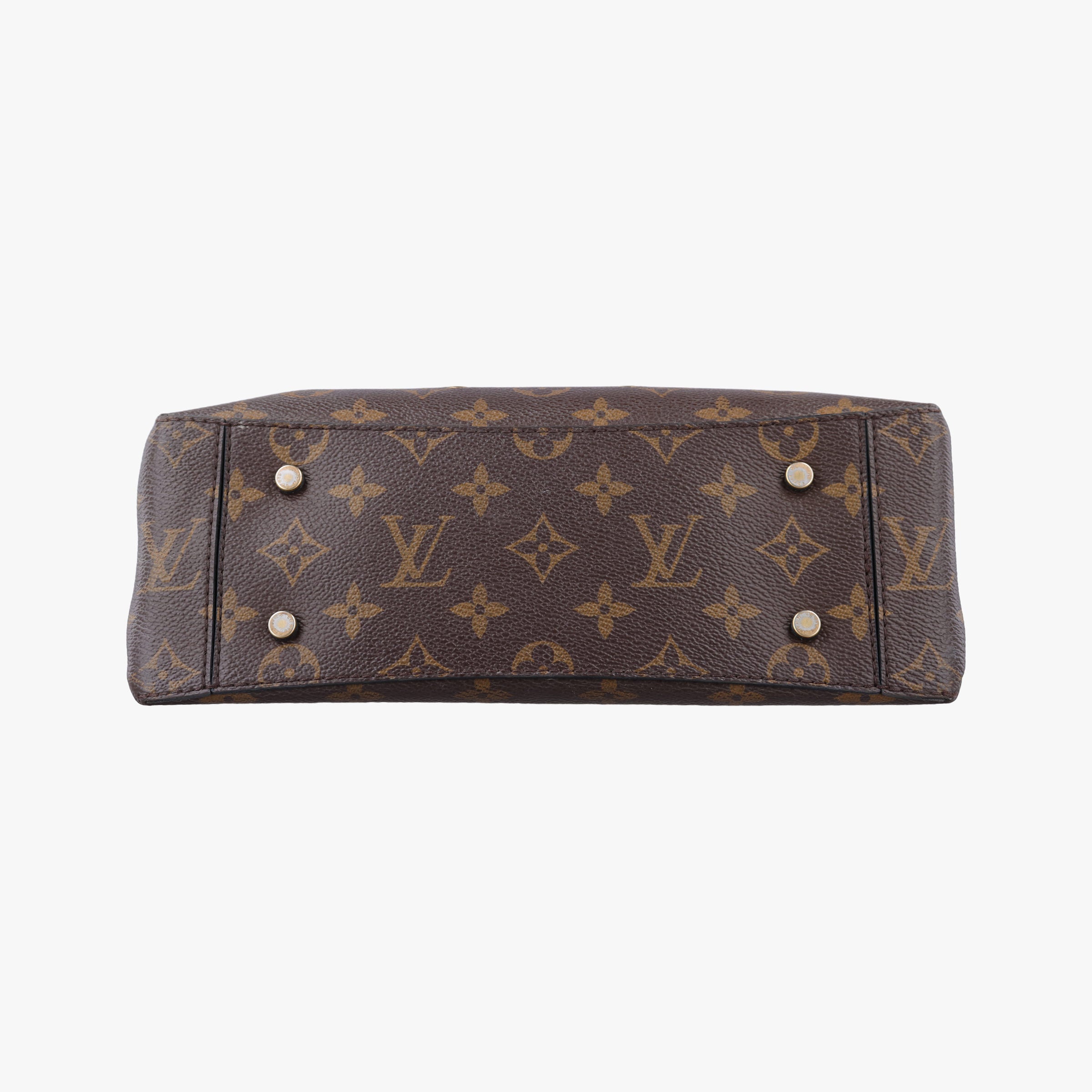 One-handle Flap MM brown×black Monogram Canvas×calf leather M43125 FL3107 IC ChipワンハンドルフラップMM モノグラム/ブラウン×ブラック モノグラムキャンバス×カーフレザー M43125 FL3107 ICチップ