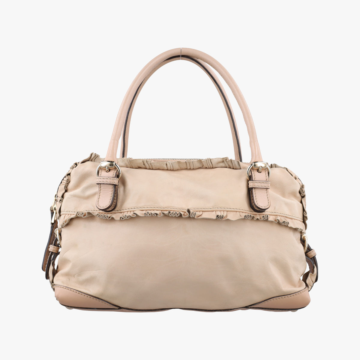 Sabrina Boston Beige Leather 189848 D1871102サブリナ ボストン ベージュ レザー 189848 D1871102