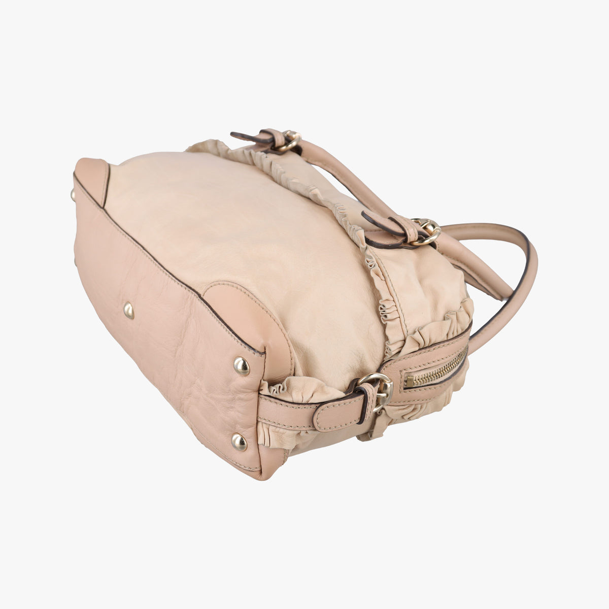 Sabrina Boston Beige Leather 189848 D1871102サブリナ ボストン ベージュ レザー 189848 D1871102
