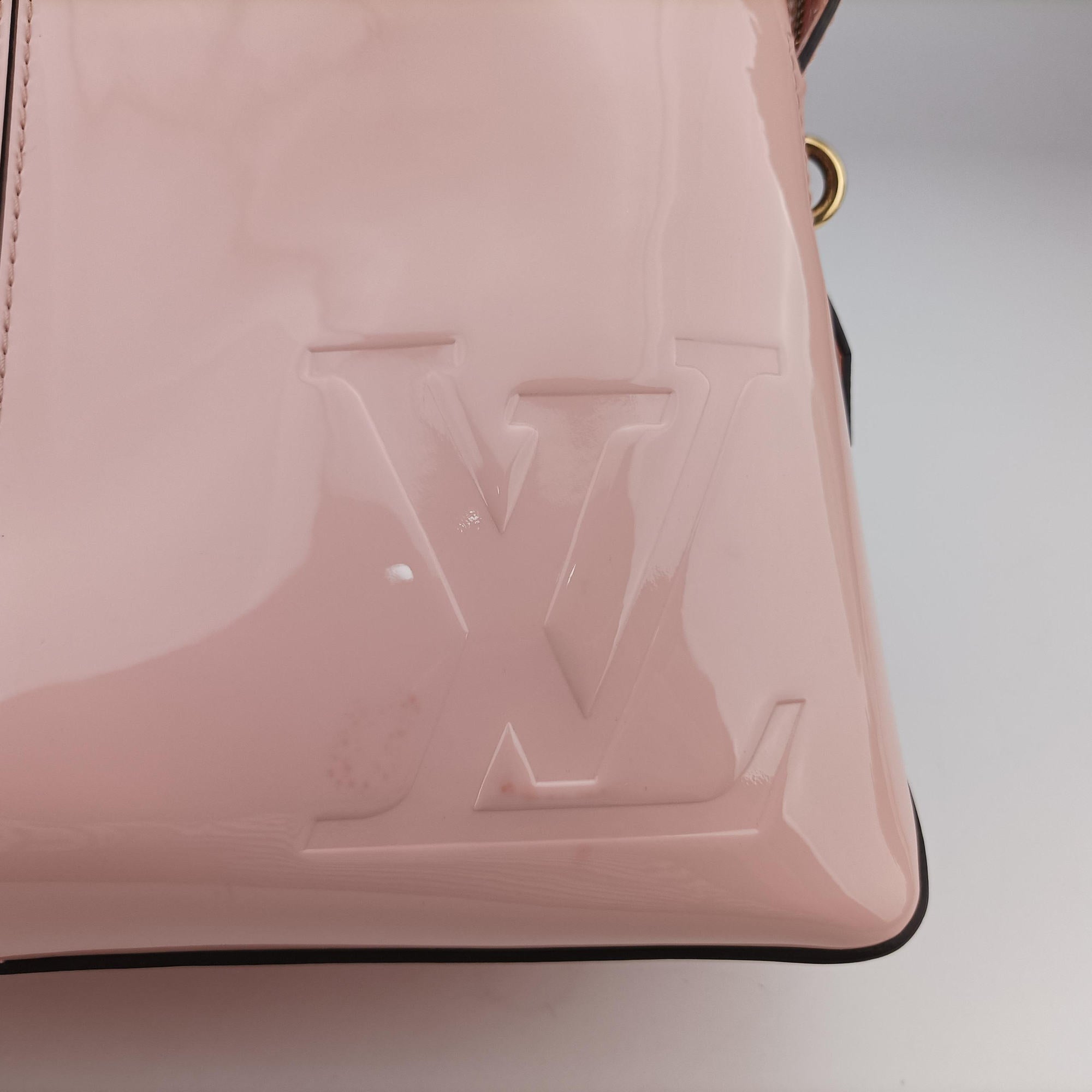 Tote Miroir Rose Ballerine Vernis M54639 SN2117 IC Chipトートミロワール ローズバレリーヌ ヴェルニ M54639 SN2117 ICチップ