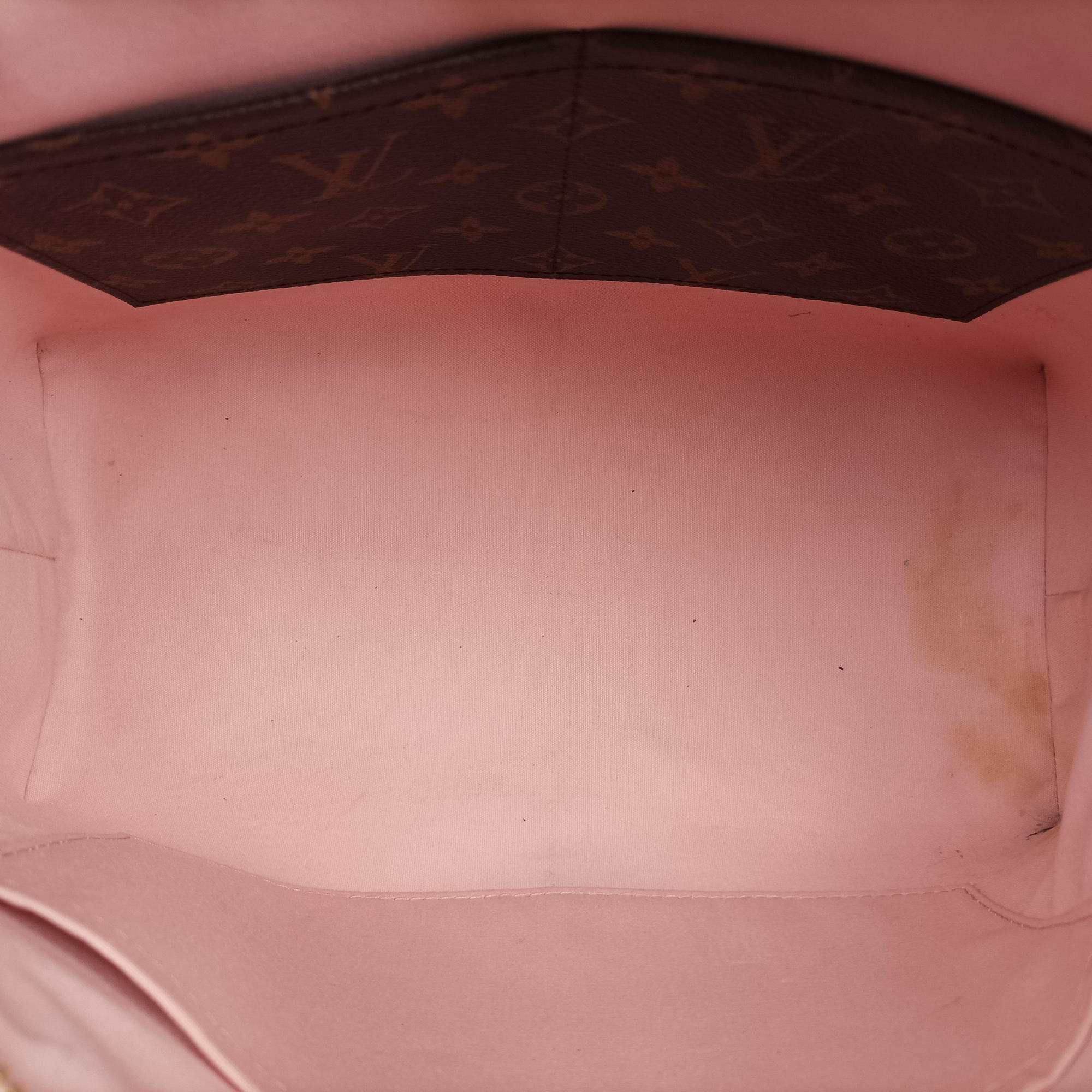 Tote Miroir Rose Ballerine Vernis M54639 SN2117 IC Chipトートミロワール ローズバレリーヌ ヴェルニ M54639 SN2117 ICチップ