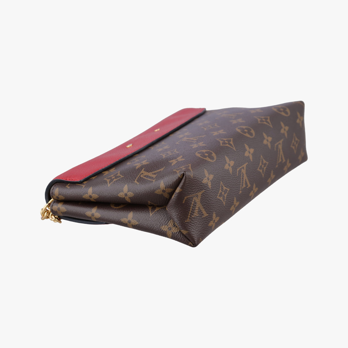 SAINT PLACIDE brown×CERISE Monogram Canvas×calf leather M43713 SN1138 IC Chipサンプラシード モノグラム/ブラウン×スリーズ モノグラムキャンバス×カーフレザー M43713 SN1138 ICチップ