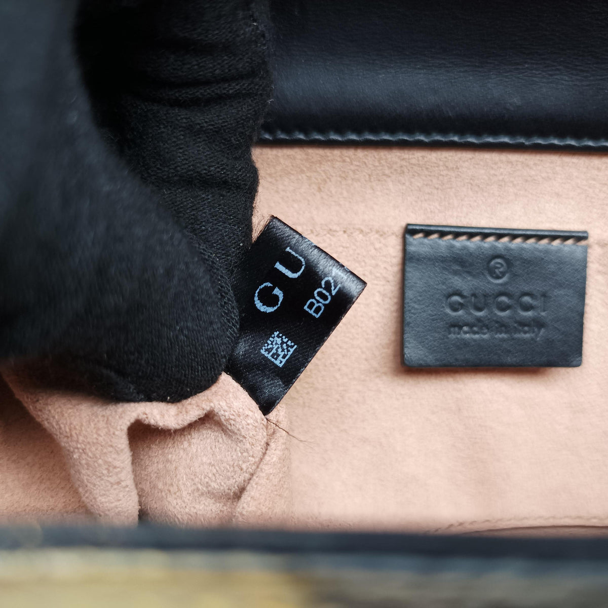 Padlock beige×Black PVC coated canvas×Leather 432182 B021838798パドロック ベージュ×ブラック PVCコーティングキャンバス×レザー 432182 B021838798