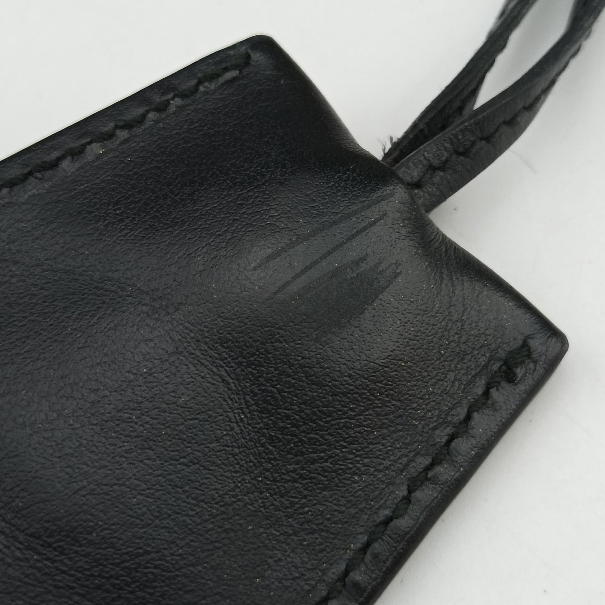 Padlock beige×Black PVC coated canvas×Leather 432182 B021838798パドロック ベージュ×ブラック PVCコーティングキャンバス×レザー 432182 B021838798
