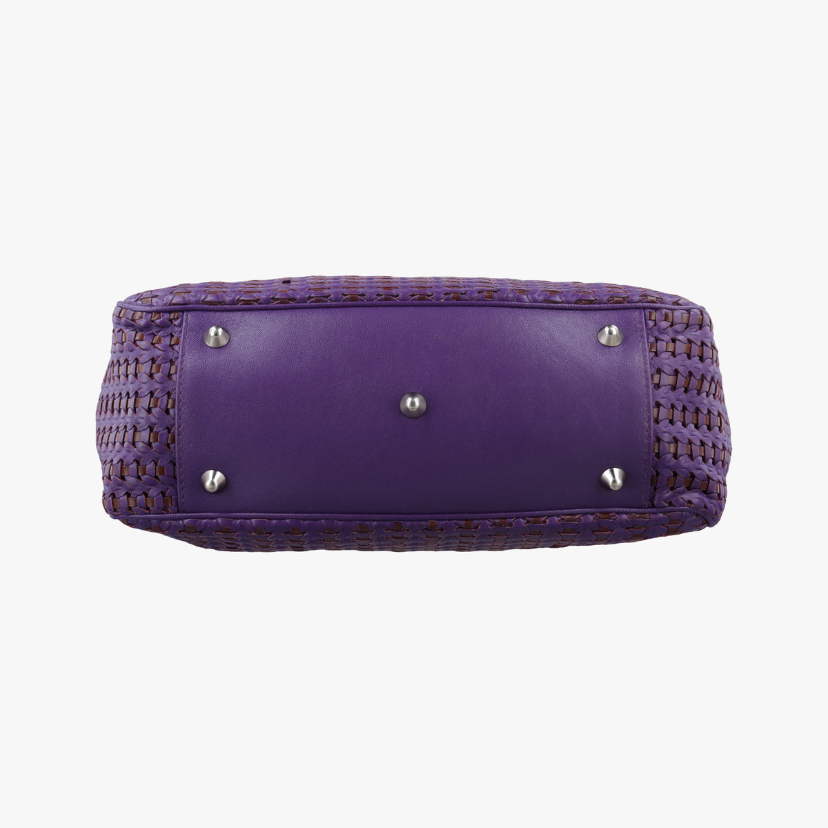 Soft Lady Dior tote Purple lambskin 225-BM-0098ソフト レディディオール トート パープル ラムスキン 225-BM-0098