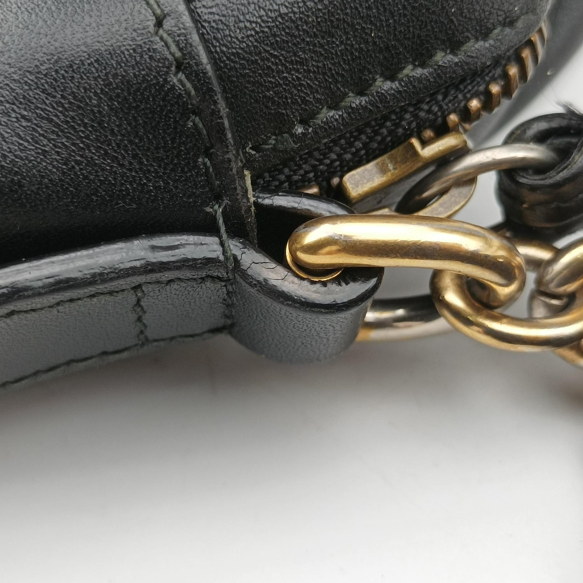GG Marmont Black×multicolor Leather 443499 C020458347GGマーモント ブラック×マルチカラー レザー 443499 C020458347