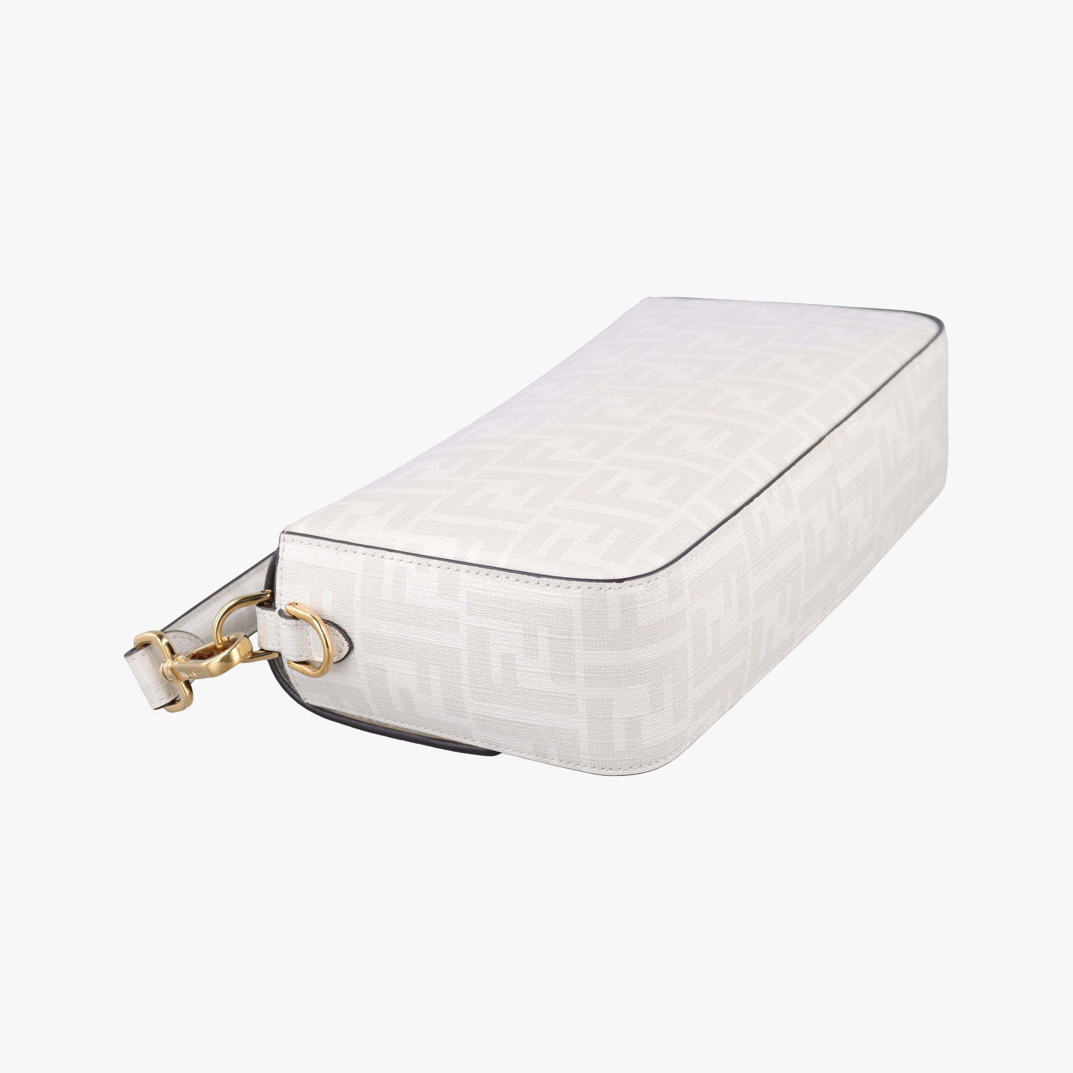 BAGUETTE White × Multicolor Coated Canvas × Leather 8BR600 8BR600-AJH1-228-10429マンマバケット ホワイト × マルチカラー コーティングキャンバス × レザー 8BR600 8BR600-AJH1-228-10429