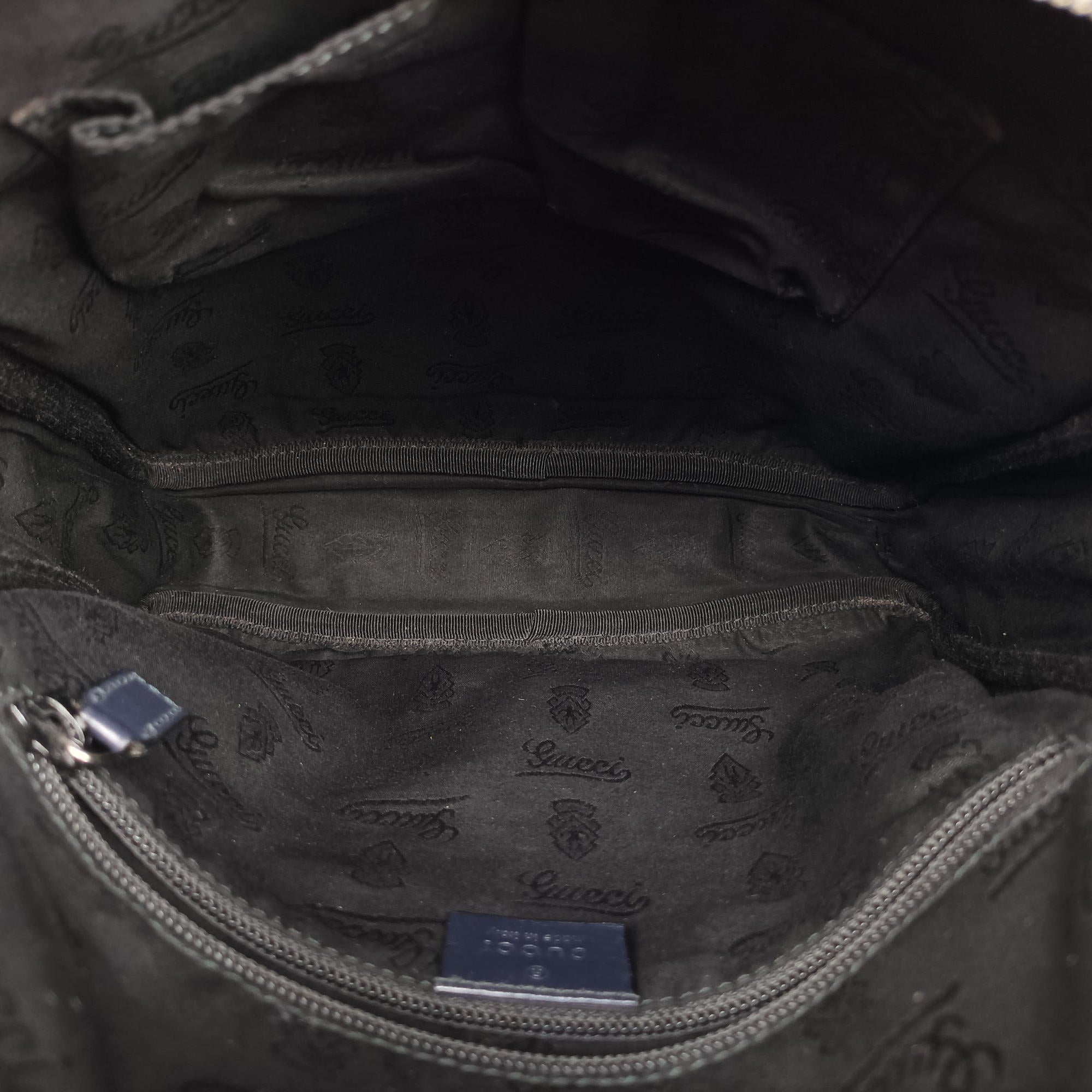 GG Imprime Messenger Navy PVC coated canvas×Leather 201448 C8945368GGインプリメ メッセンジャー ネイビー PVCコーティングキャンバス×レザー 201448 C8945368