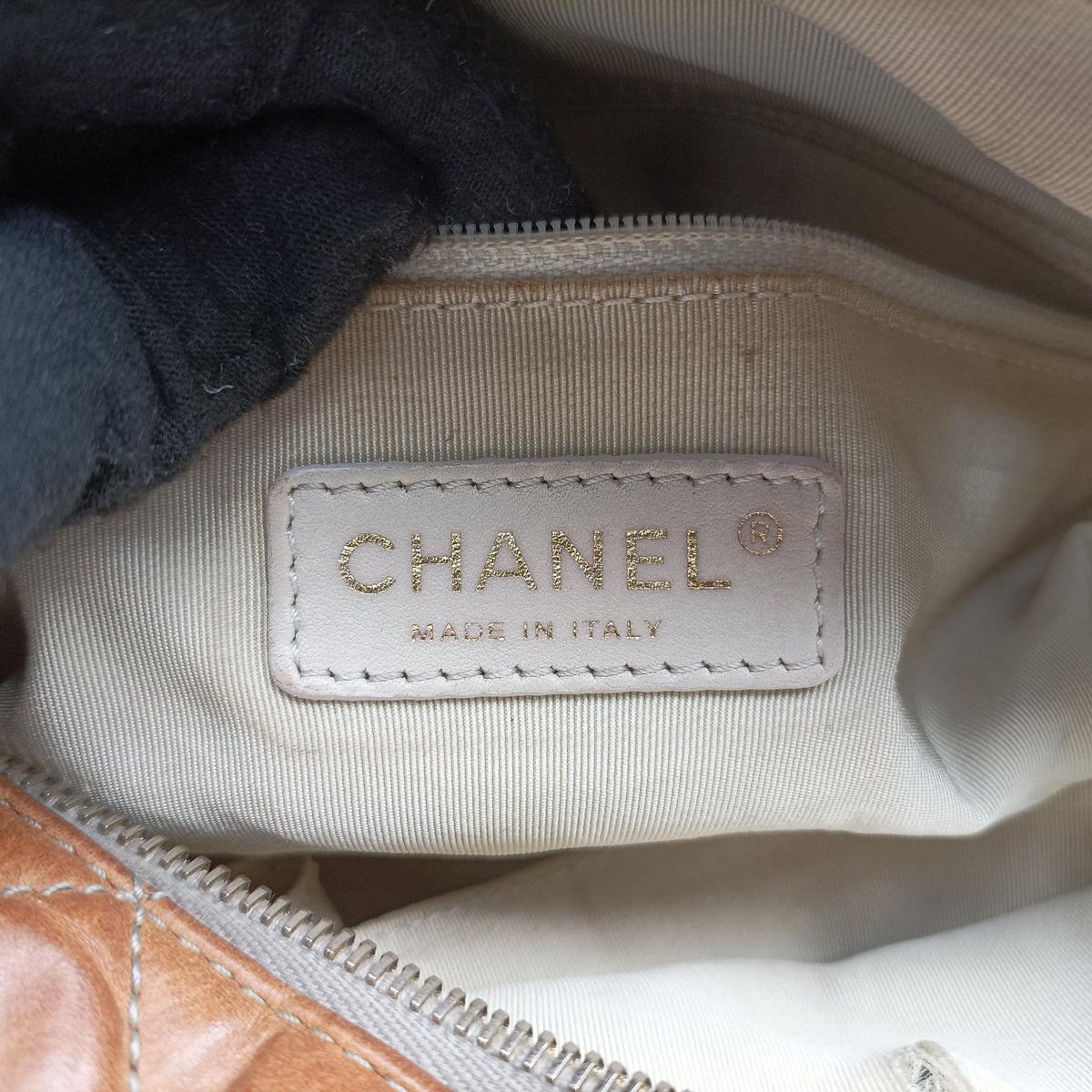 Pre-owned Chanel Matelasse Brown Iridescent Calfskin A50309 shoulderbag | stylenewstar