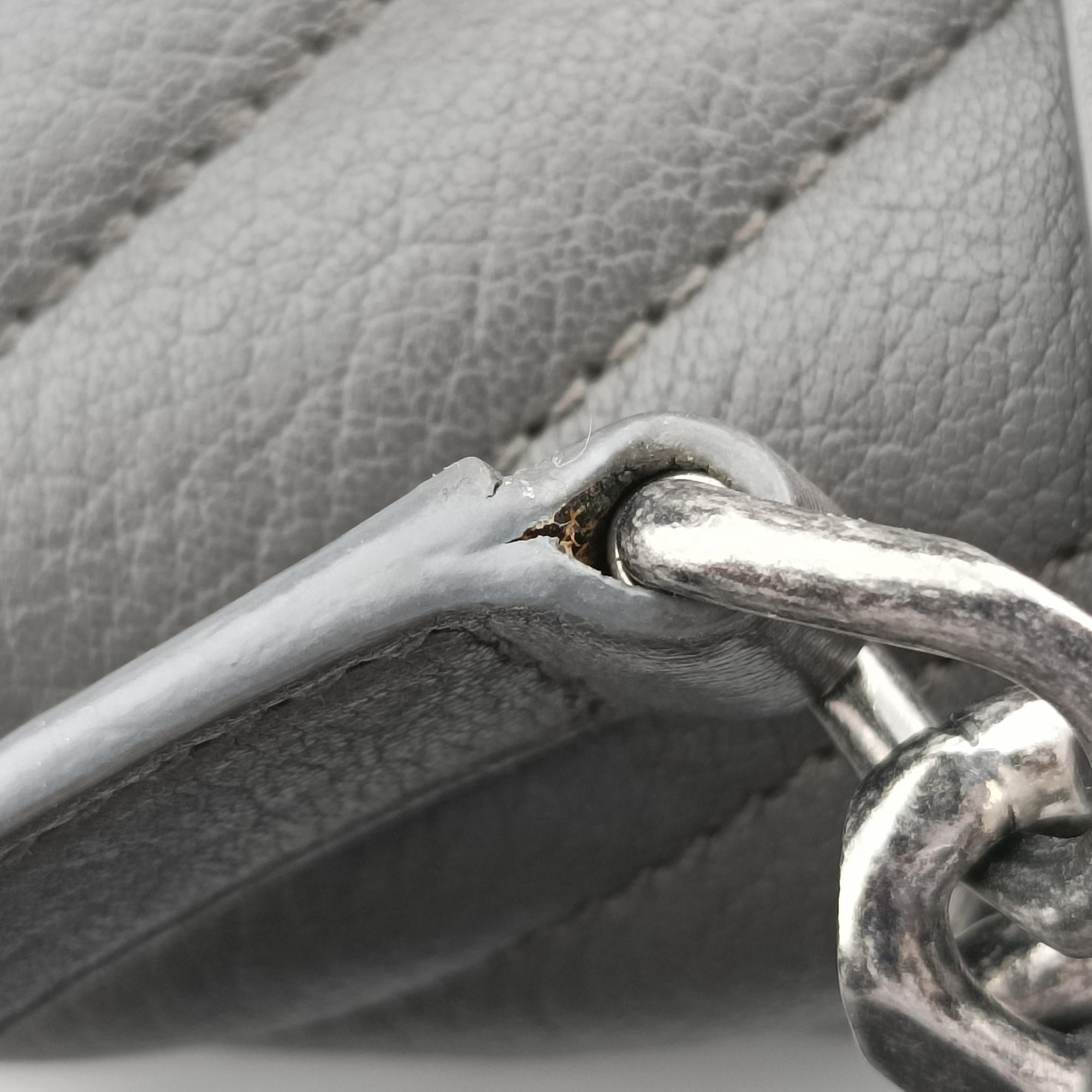 COLLEGE Grey Leather 487213 GUE487213.0318カレッジ グレー レザー 487213 GUE487213.0318
