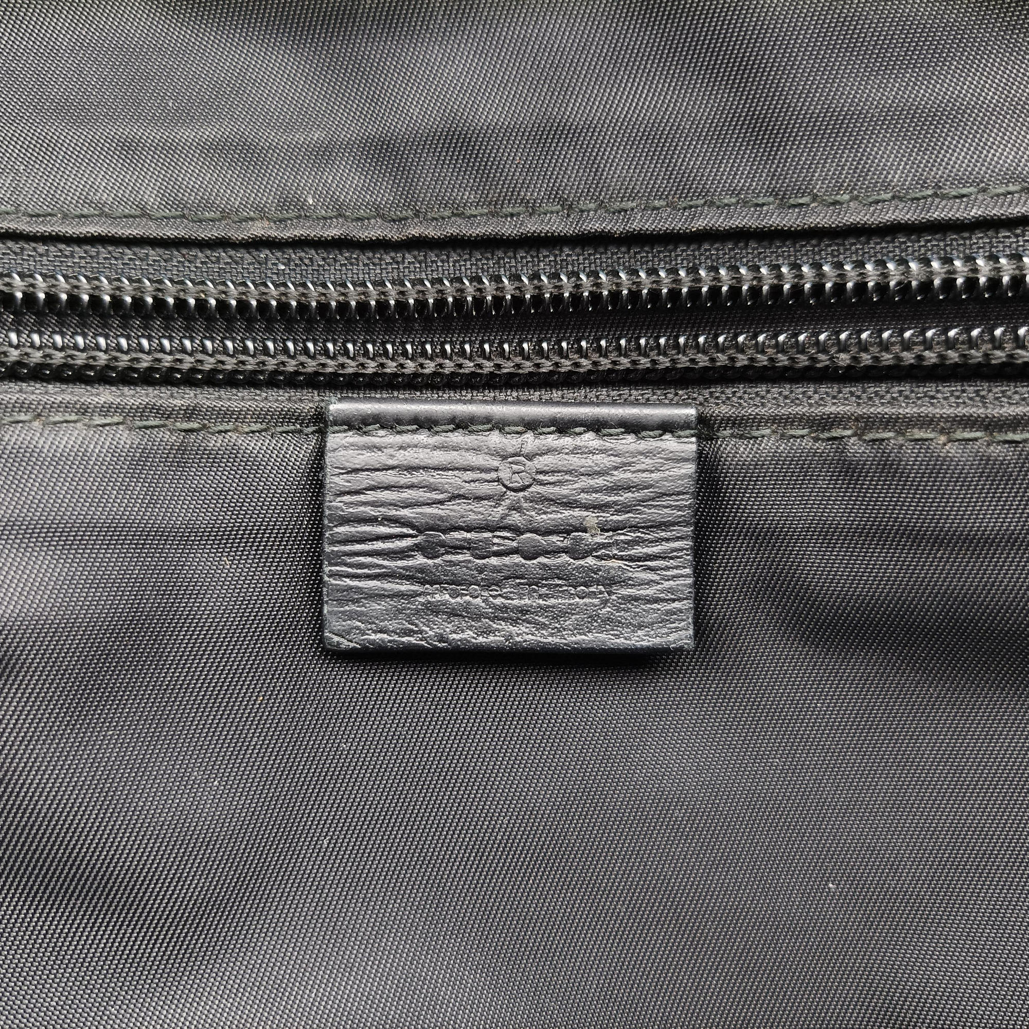 Guccissima Rubber Messenger Black Leather 246067 D011630899グッチシマ メッセンジャー ブラック レザー 246067 D011630899