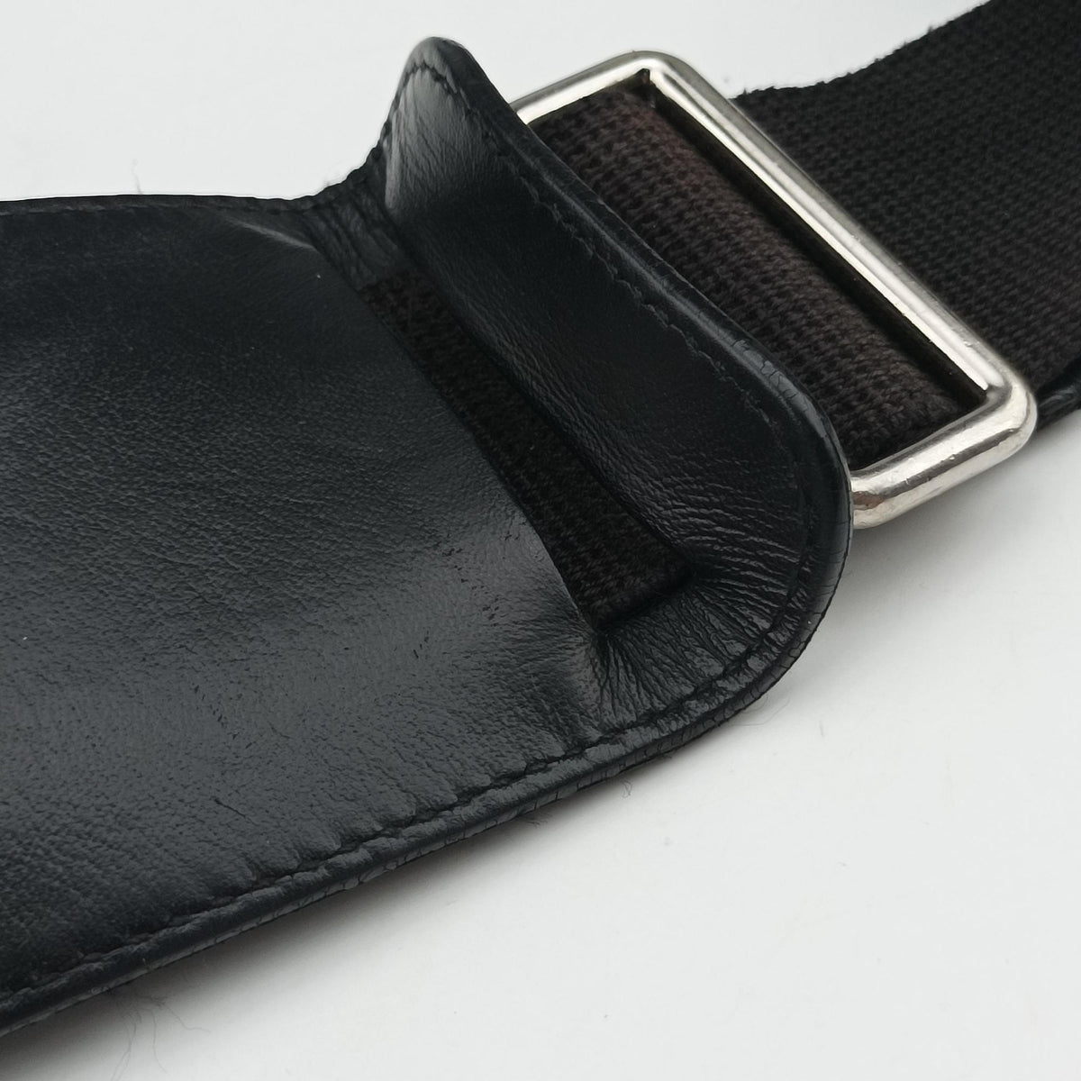 Guccissima Rubber Messenger Black Leather 246067 D011630899グッチシマ メッセンジャー ブラック レザー 246067 D011630899