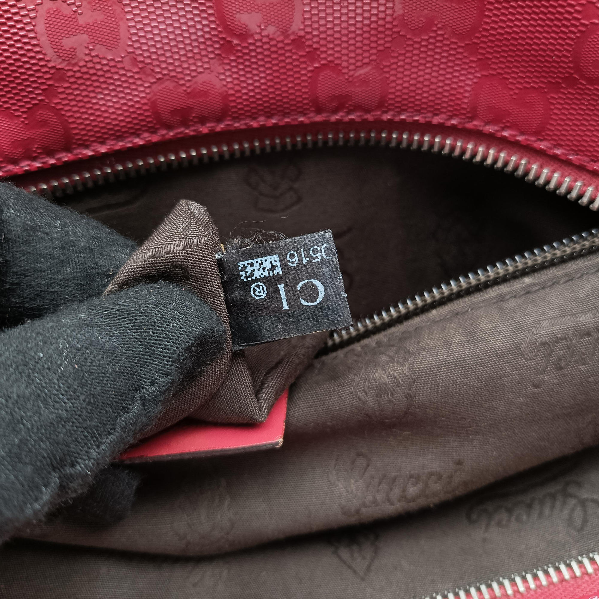 Guccissima GG Imprime Pink PVC coated canvas 211120 G9480516グッチシマ インプリメ ピンク PVCコーティングキャンバス 211120 G9480516
