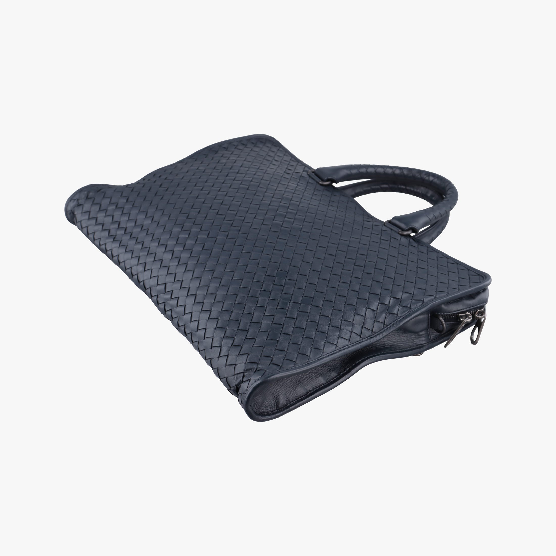 Intrecciato Navy lambskin B05095537Uイントレチャート ネイビー ラムスキン B05095537U