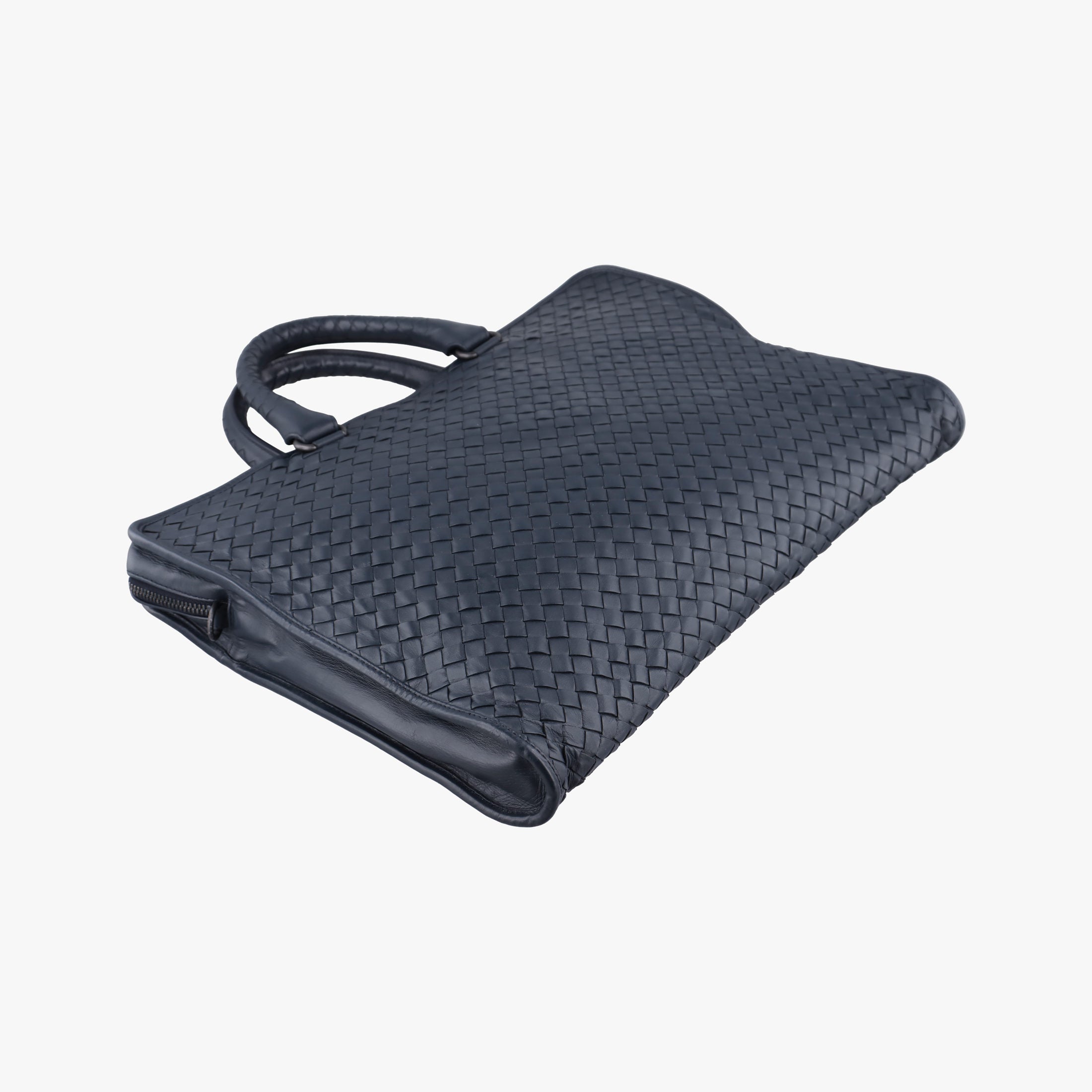 Intrecciato Navy lambskin B05095537Uイントレチャート ネイビー ラムスキン B05095537U