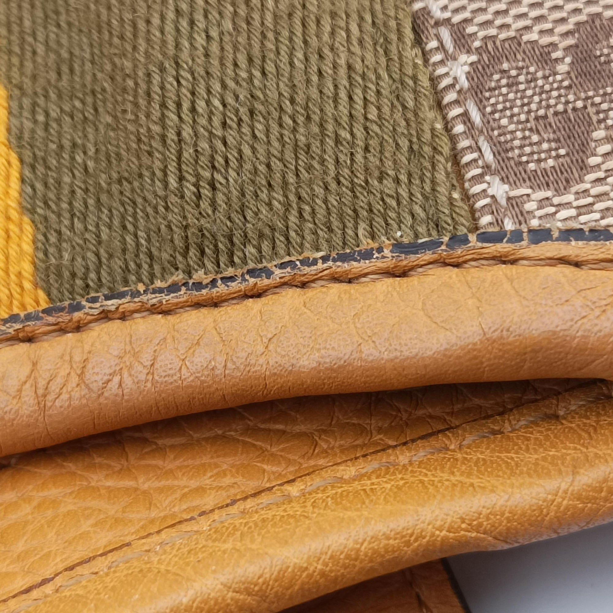 Jackie Flora Hobo beige×orange Canvas×Leather 277520 H014606931ニュージャッキー ベージュ×オレンジ キャンバス×レザー 277520 H014606931