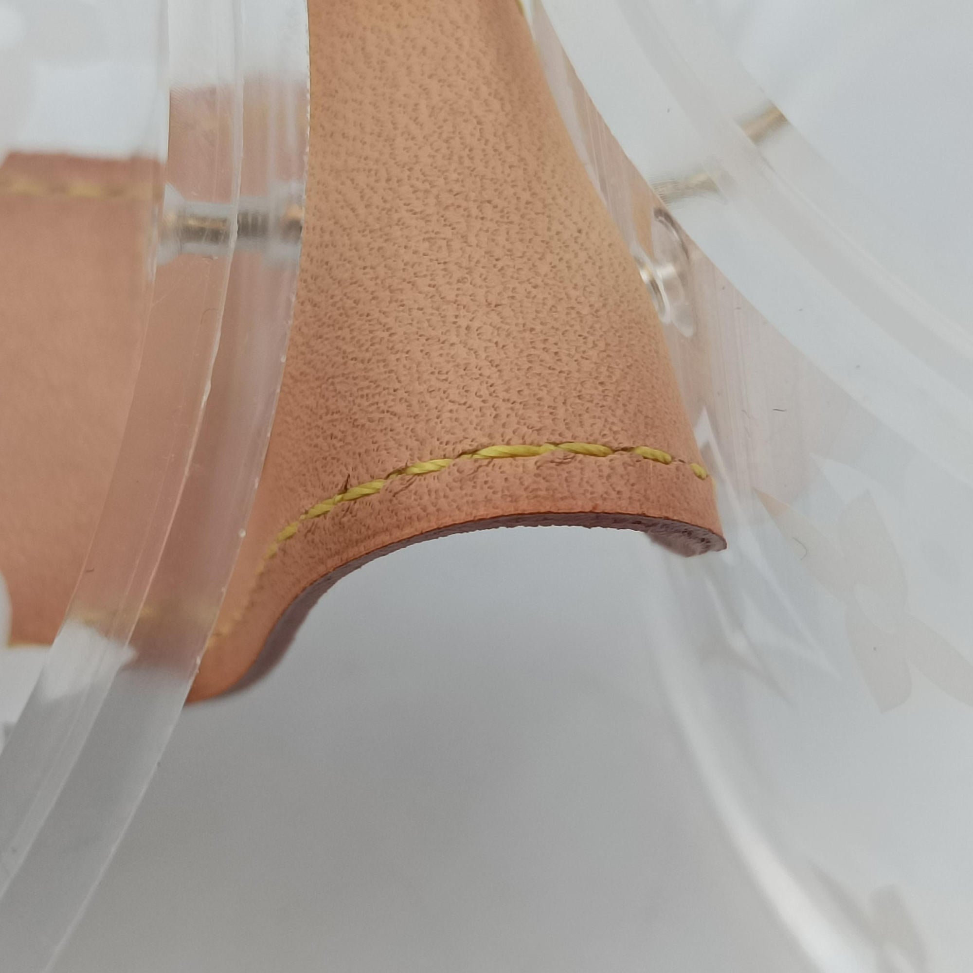 Box Scott Transparent Monogram Plexiglass GI0203 DI0168ボックス スコット トランスペアレント モノグラム プレキシグラス GI0203 DI0168