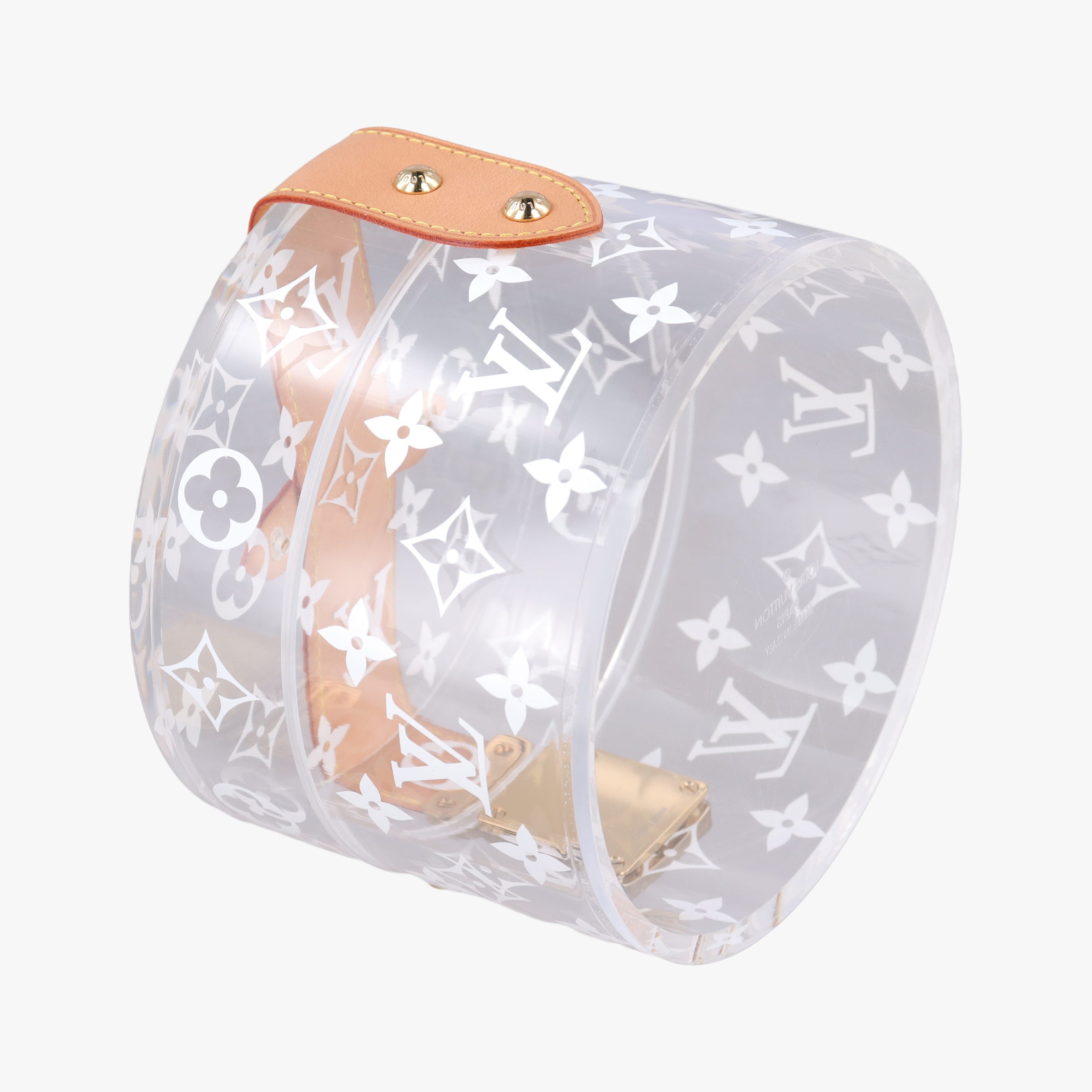 Box Scott Transparent Monogram Plexiglass GI0203 DI0168ボックス スコット トランスペアレント モノグラム プレキシグラス GI0203 DI0168