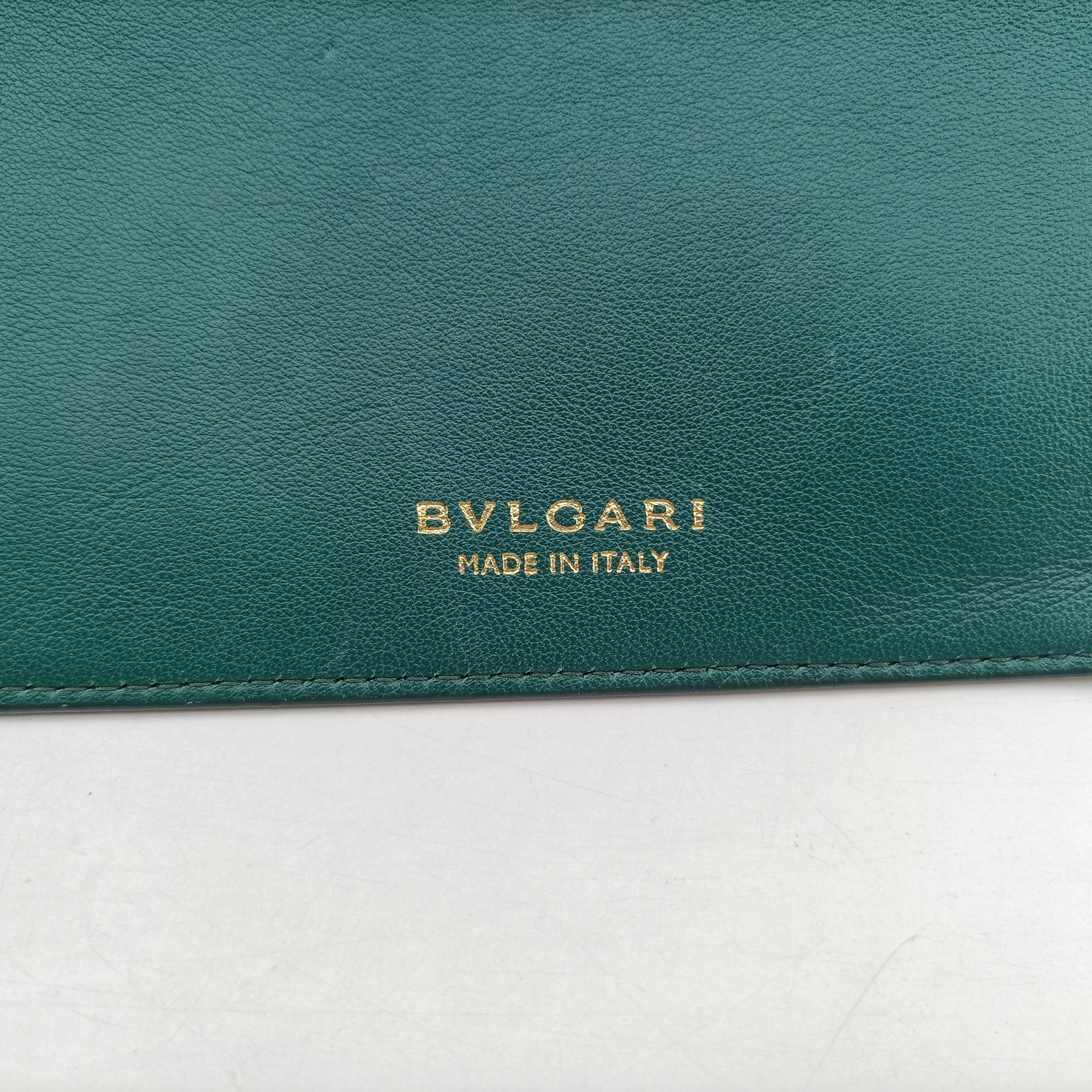 Isabella Rossellini Blue × Green Leather AX.M13.37183イザベラ ロッセリーニ ブルー × グリーン レザー AX.M13.37183