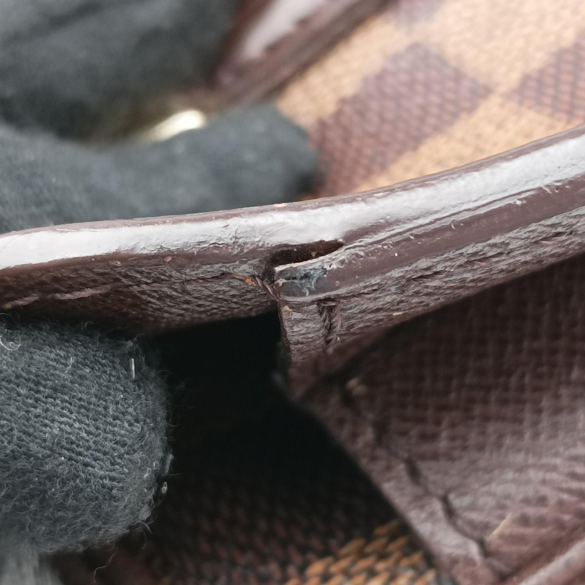 Triana EBENE Damier Canvas N51155 VI0065トリアナ エベヌ ダミエキャンバス N51155 VI0065