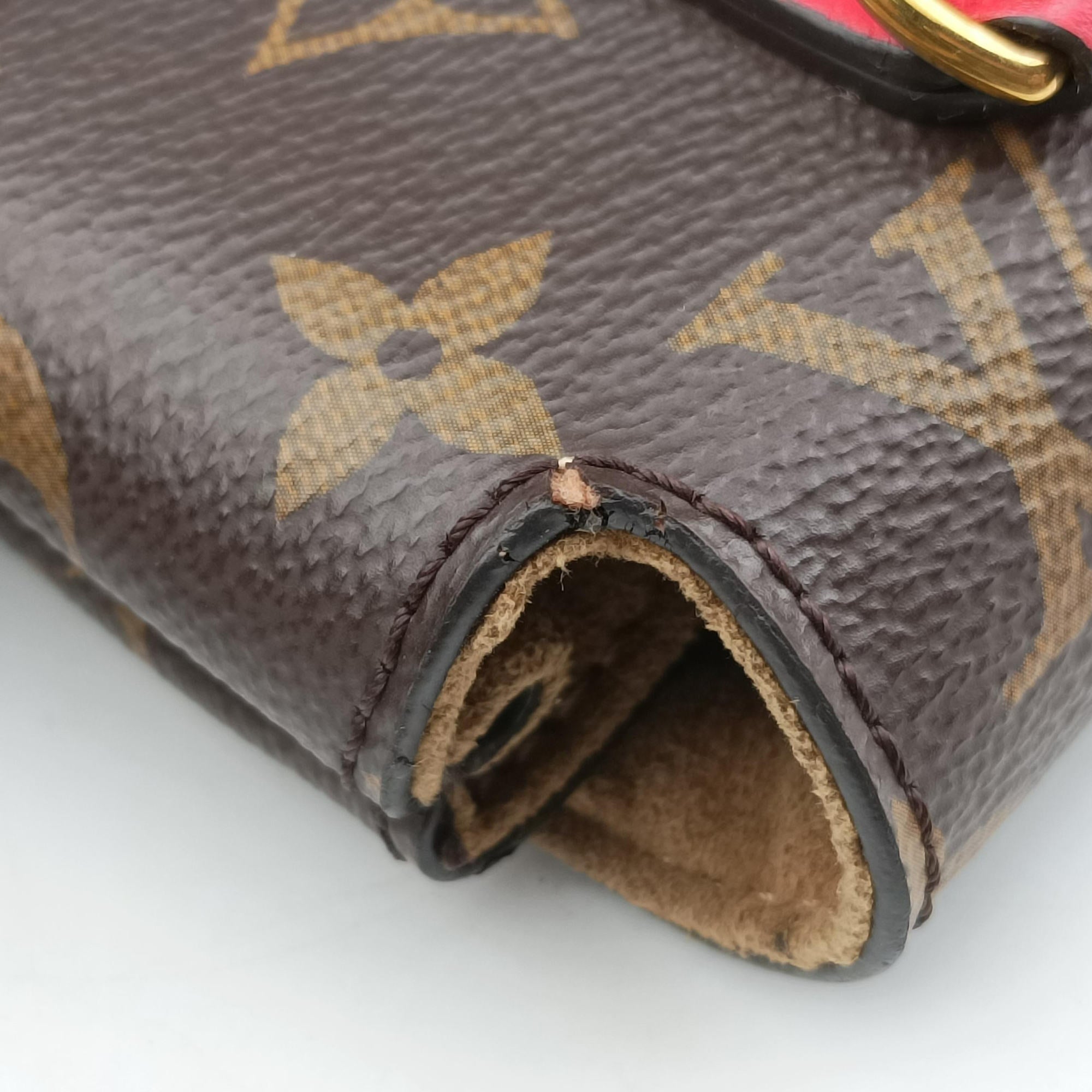 MARIGNAN Brown×COQUELICOT Monogram Canvas×calf leather M44544 AR1188 IC Chipマリニャン モノグラム/ブラウン×コクリコ モノグラムキャンバス×カーフレザー M44544 AR1188 ICチップ