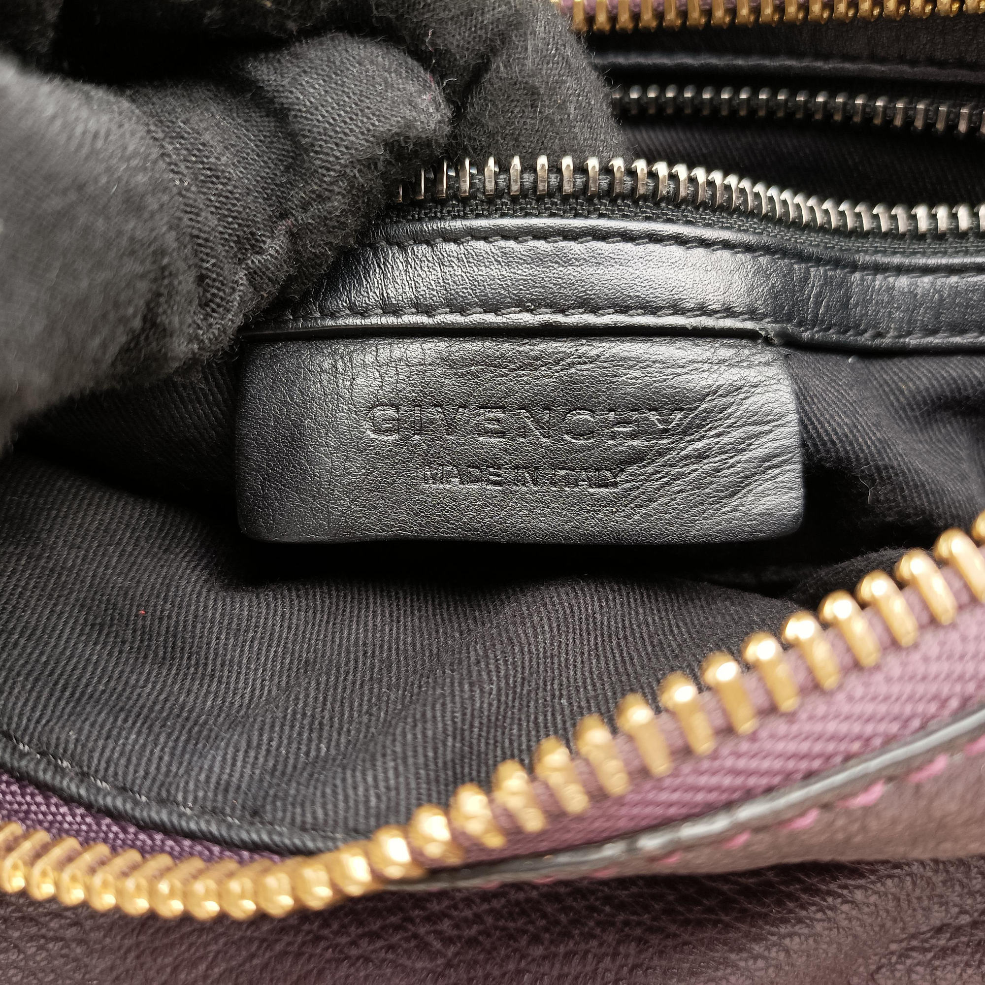 Pandora Purple × Bordeaux × Black Leather EF 2 0413パンドラ パープル × ボルドー × ブラック レザー EF 2 0413
