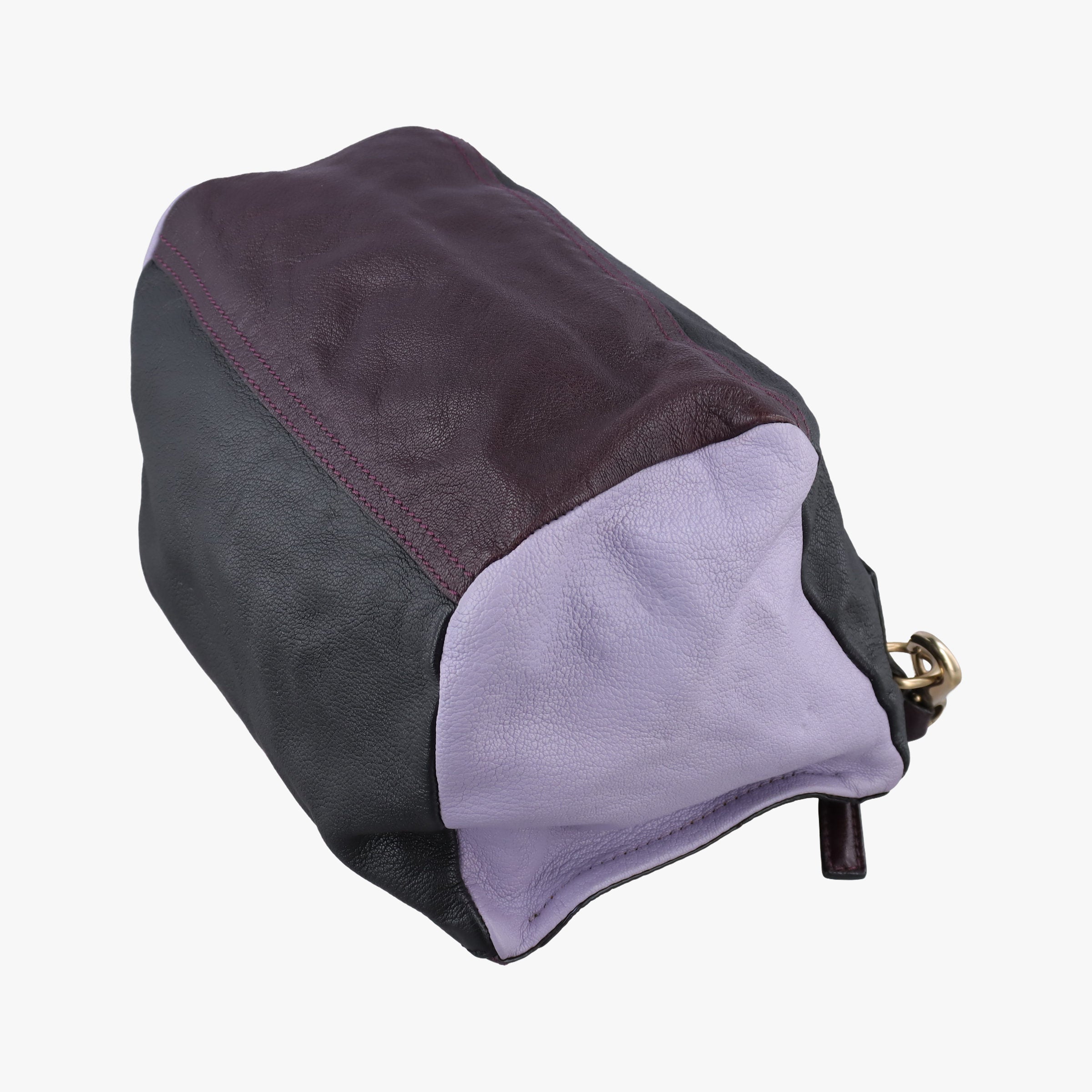Pandora Purple × Bordeaux × Black Leather EF 2 0413パンドラ パープル × ボルドー × ブラック レザー EF 2 0413