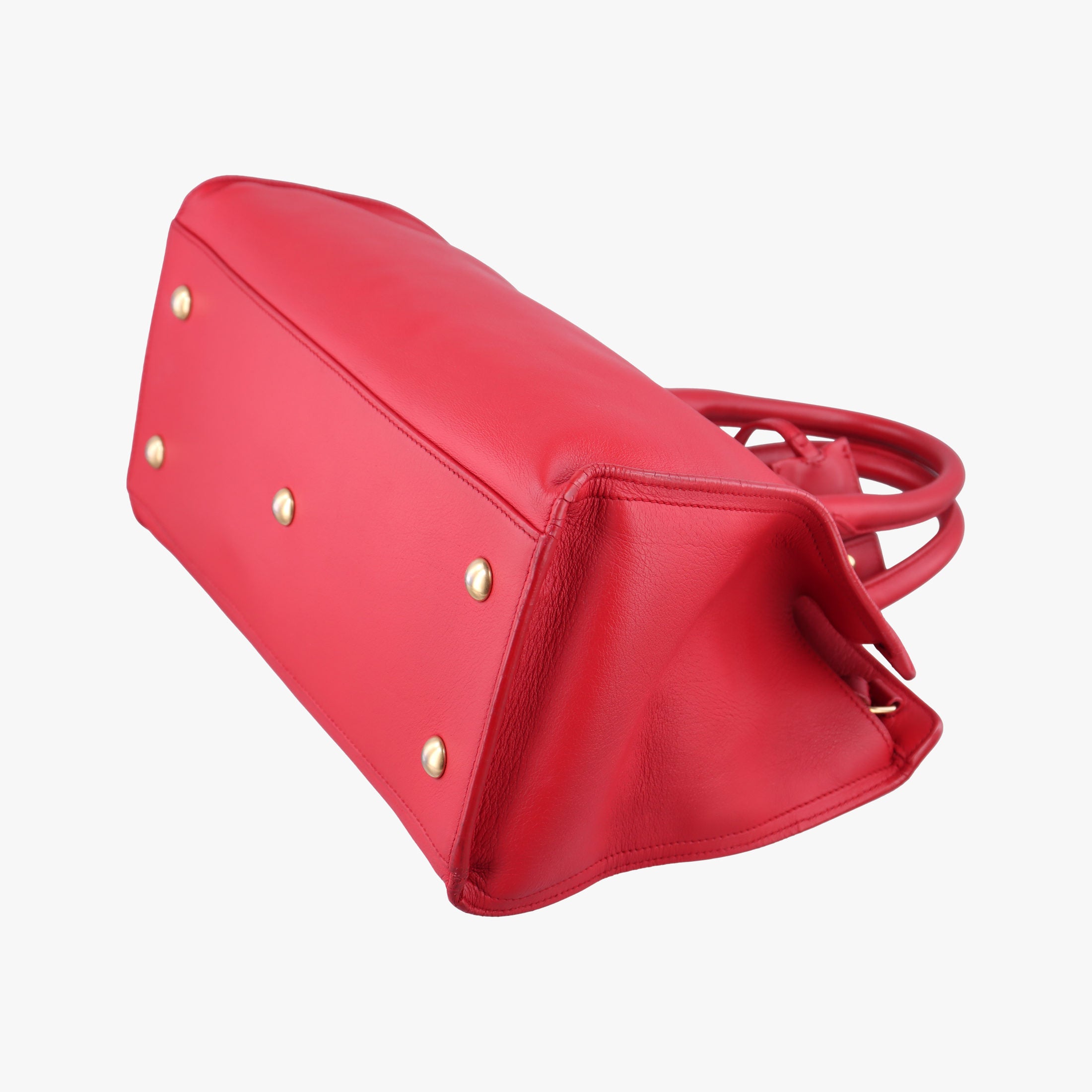 Y Ligne Petit Cabas Red Leather 311210 311210.529258Yライン プチカバス レッド レザー 311210 311210.529258