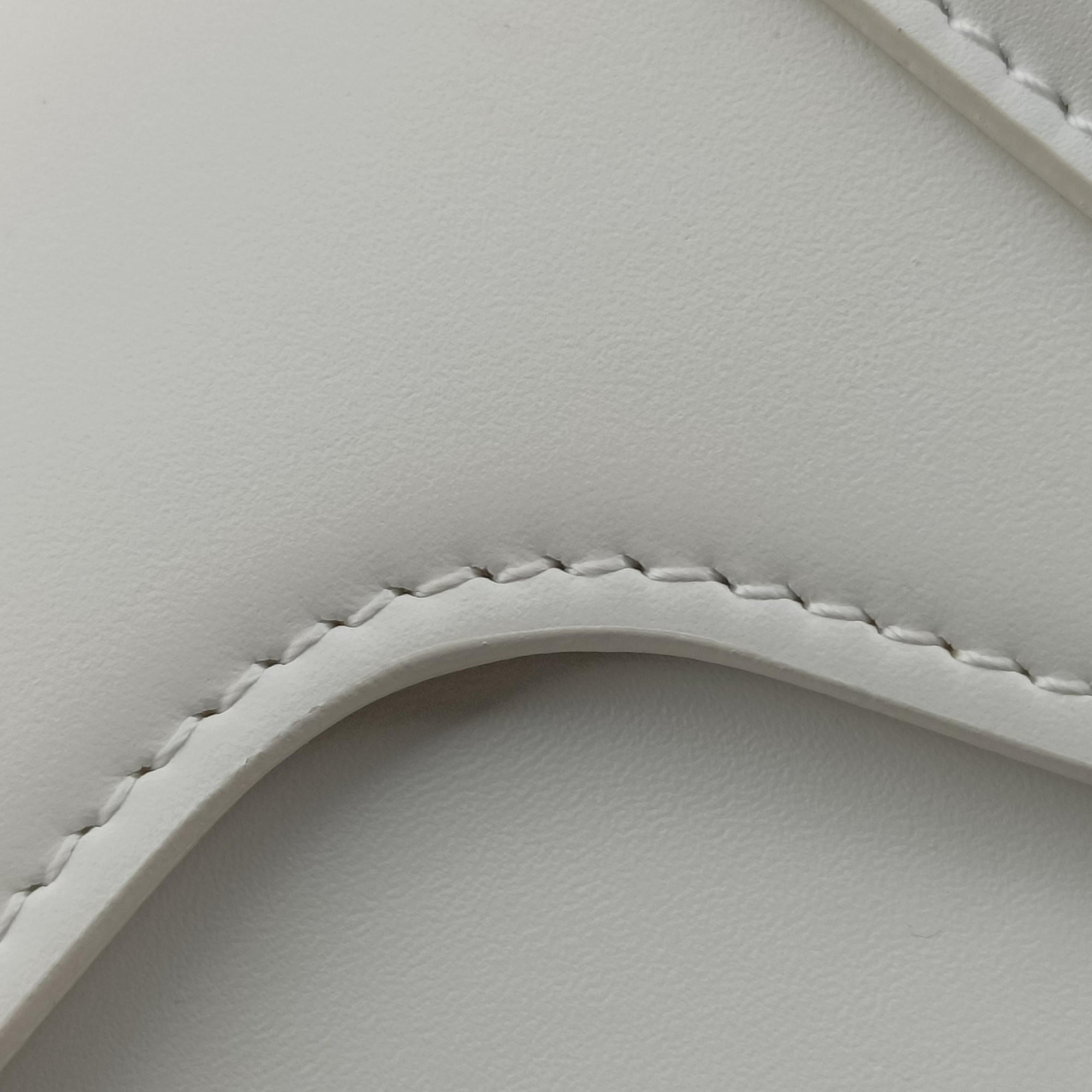Small Besace 16 White Leather U-GM-3119スモール ブザス 16セーズ ホワイト レザー U-GM-3119