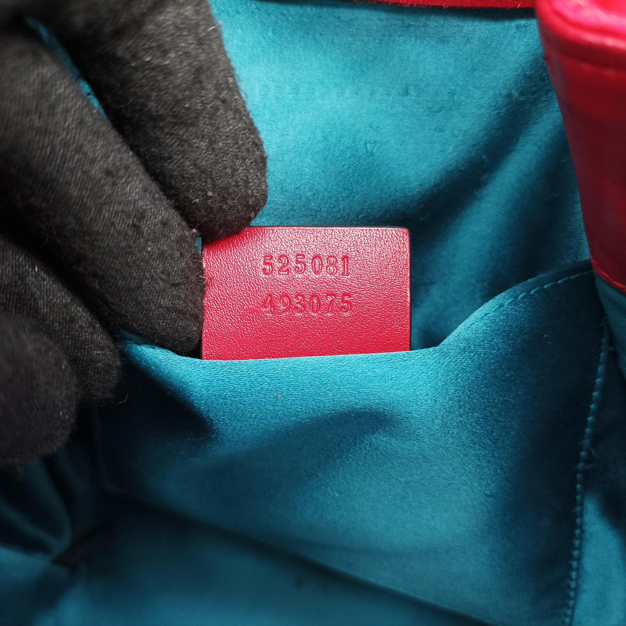 GG Marmont Red velour 525081 A025678903GGマーモント レッド ベロア 525081 A025678903