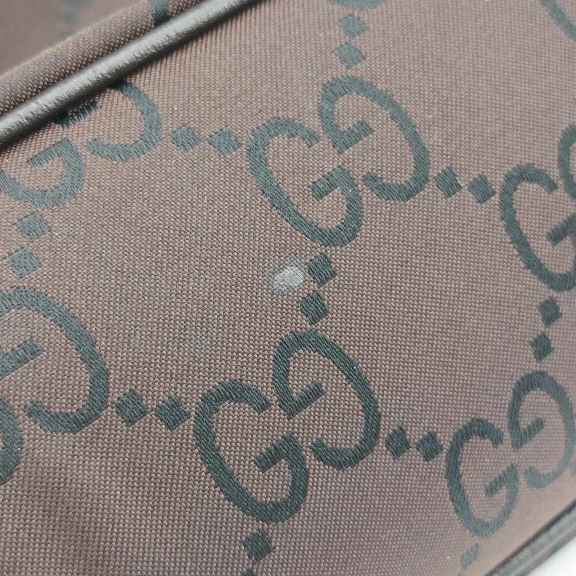 GG pattern Brown Canvas×Leather 179774 A7070886GG柄 ブラウン キャンバス×レザー 179774 A7070886